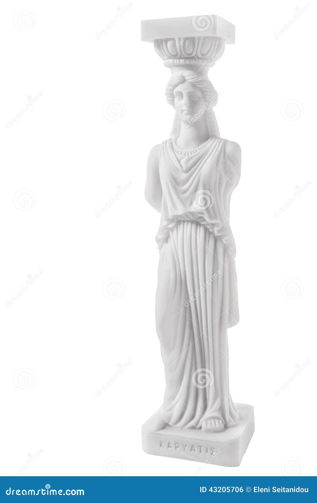 Ancient Greek statue stock photo. Image of europe, erechtheion 43205706
