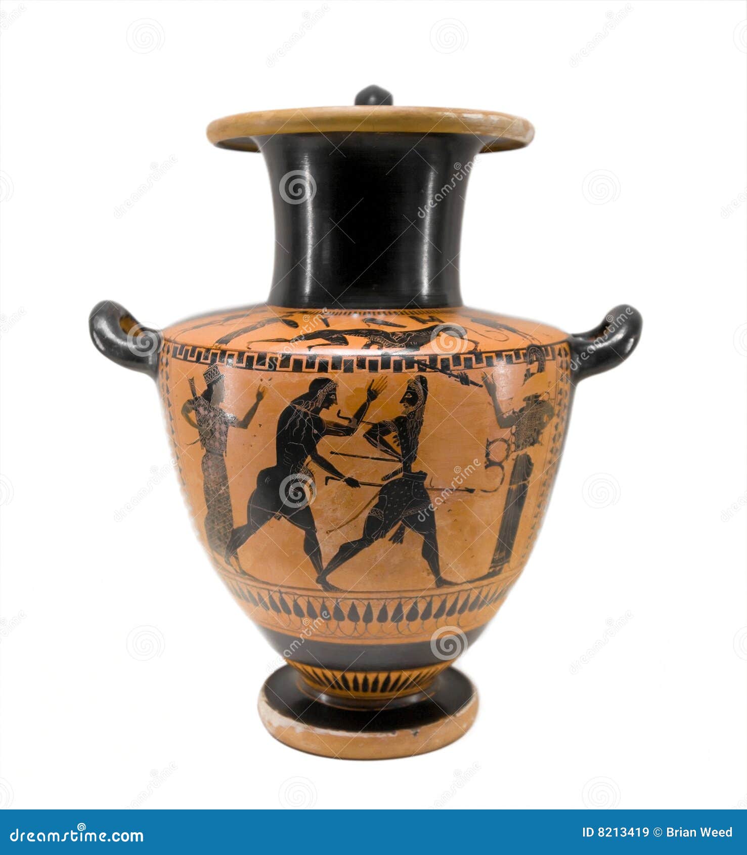 Ancient Greek Vessel stock image. Image of culture, vacation 8213419