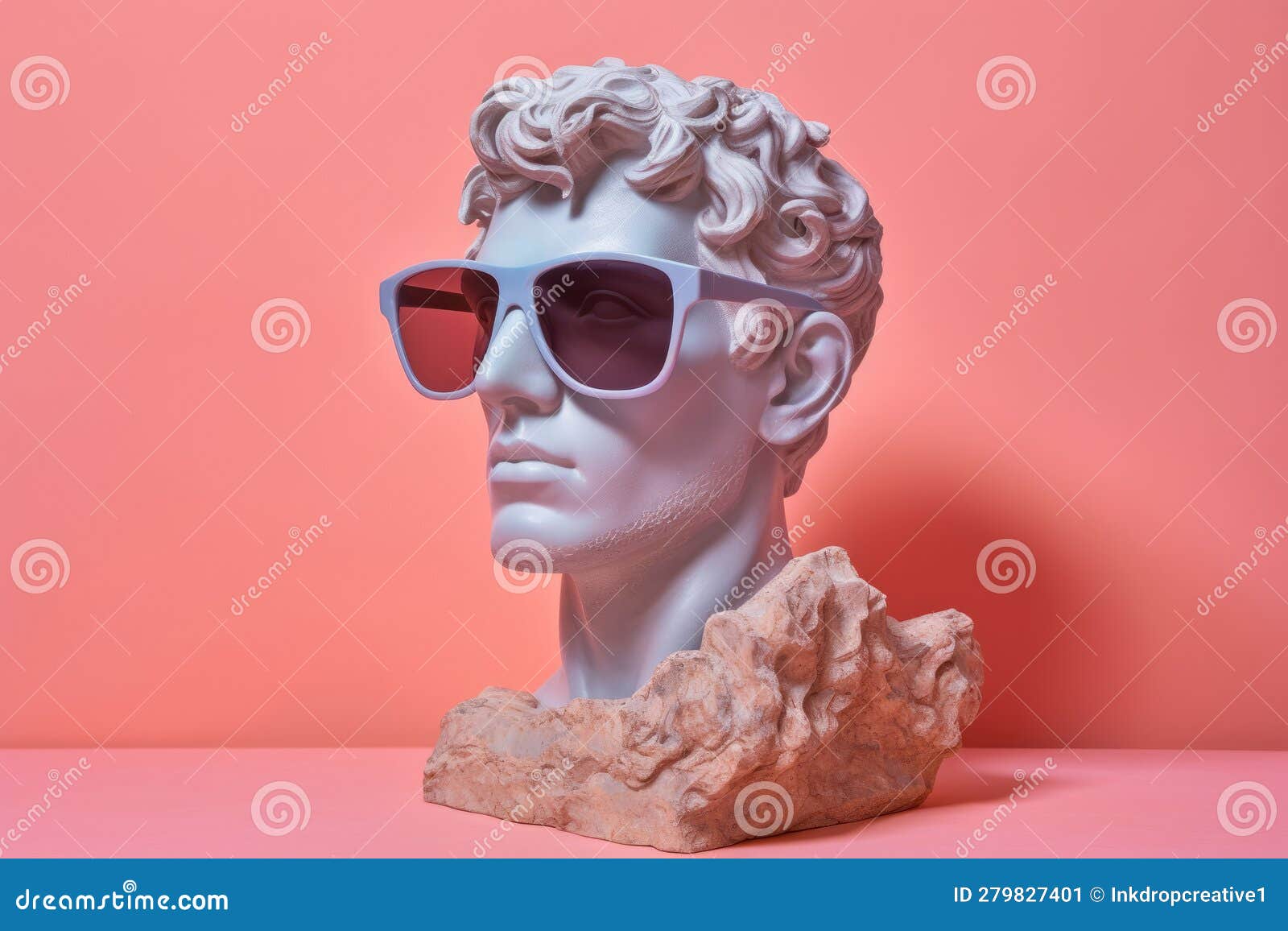 Ancient Head King With Crown Logo Line Art Vector Illustration Design