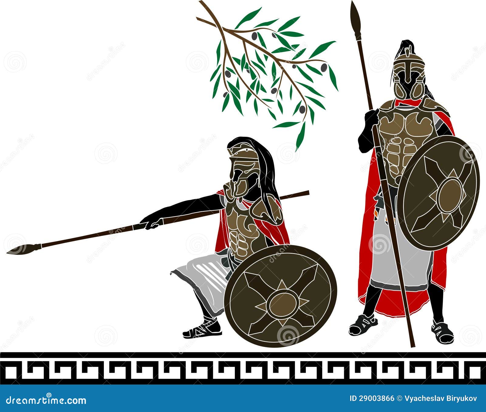 ancient hellenic warriors