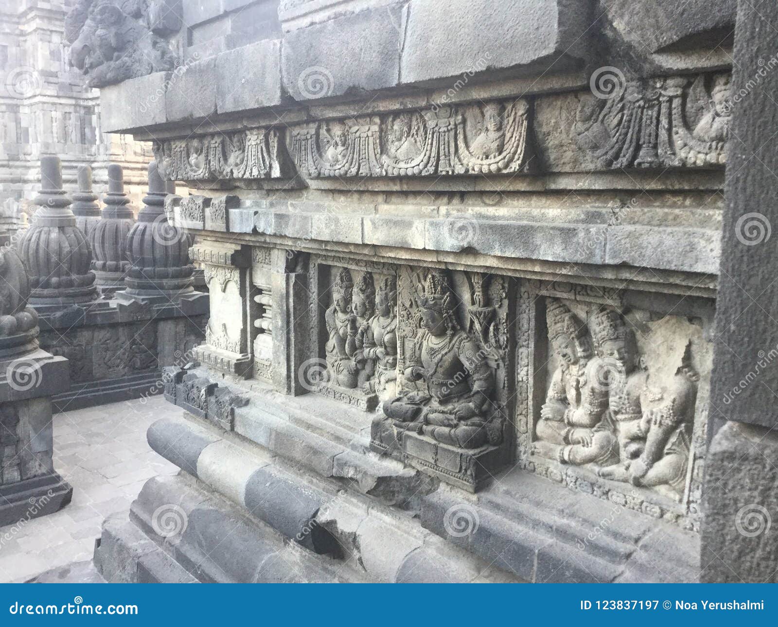 ancient .hindu temples .wall sculptures. architecture.indonesia