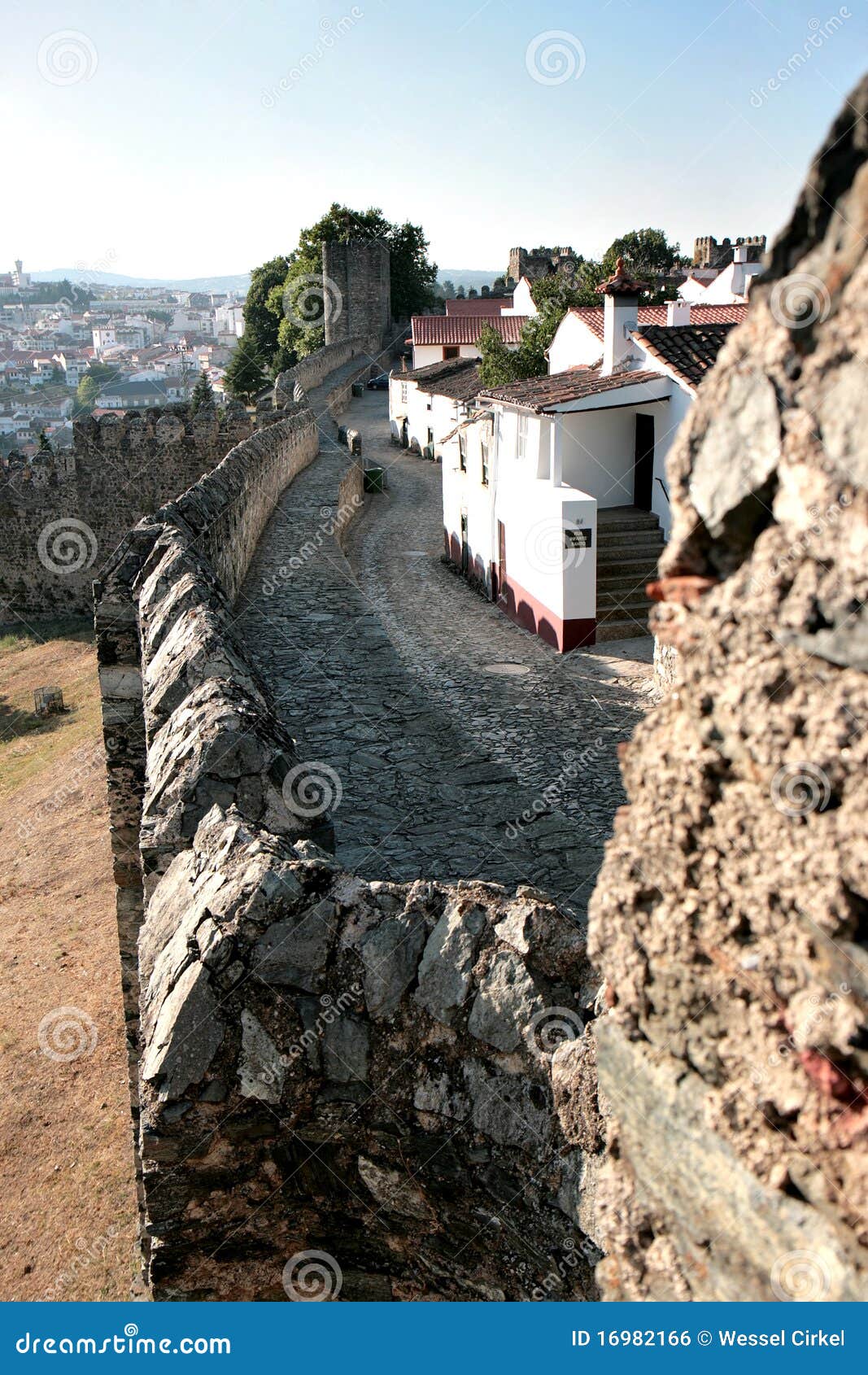 ancient historical fortress braganca, portugal