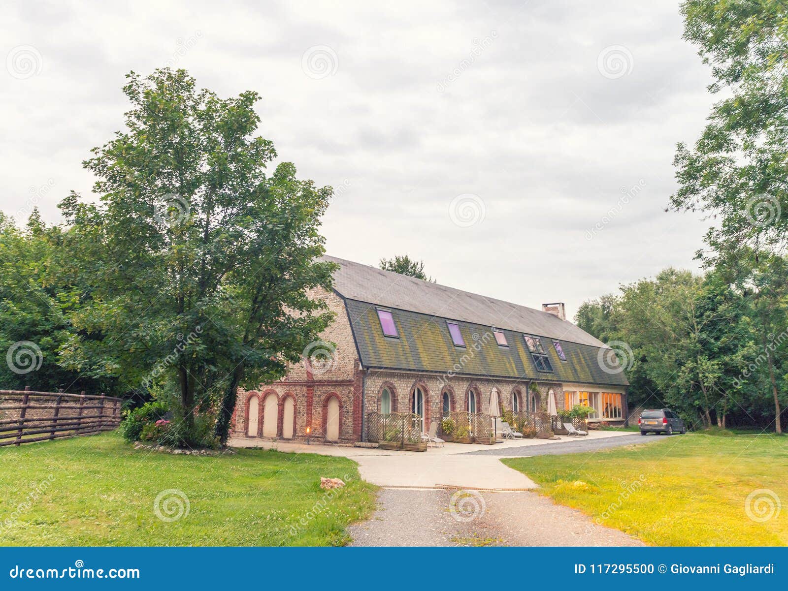 Ancient House in French Countryside Stock Photo Image of idyllic, exterior 117295500