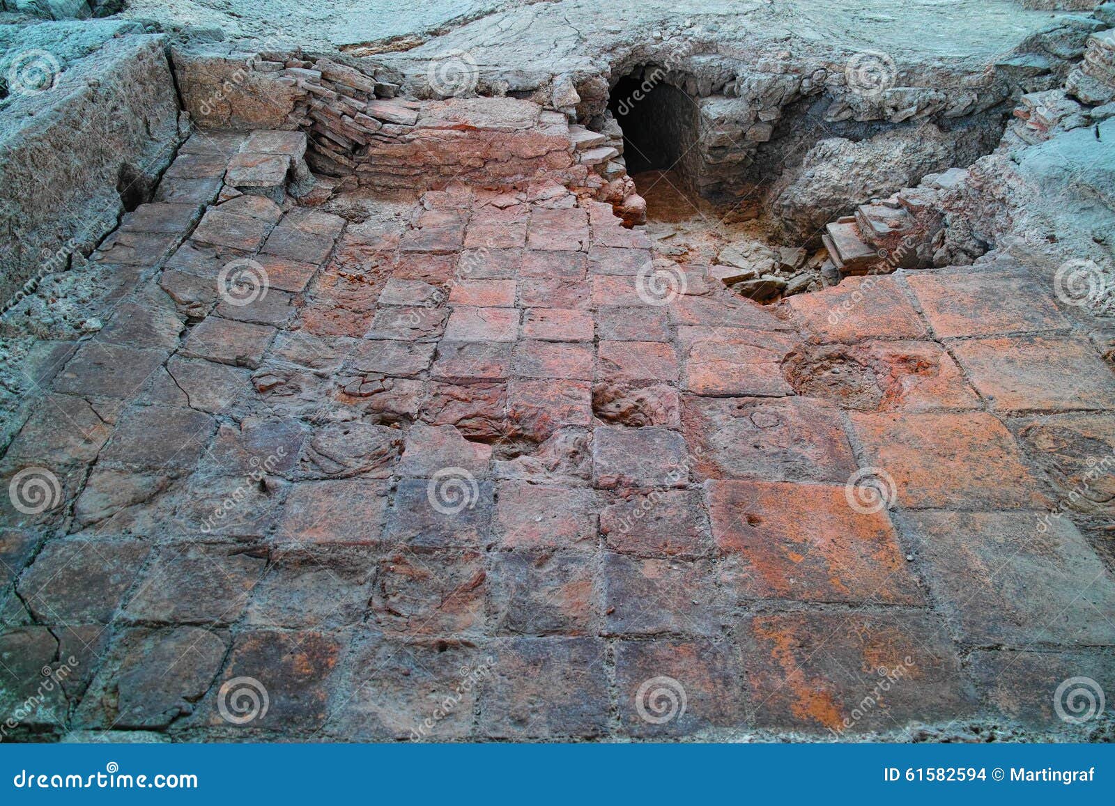 ancient hypocaust floor