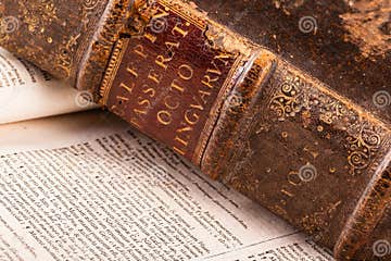 Ancient Latin Dictionary Detail Photos Free Royalty Free Stock 