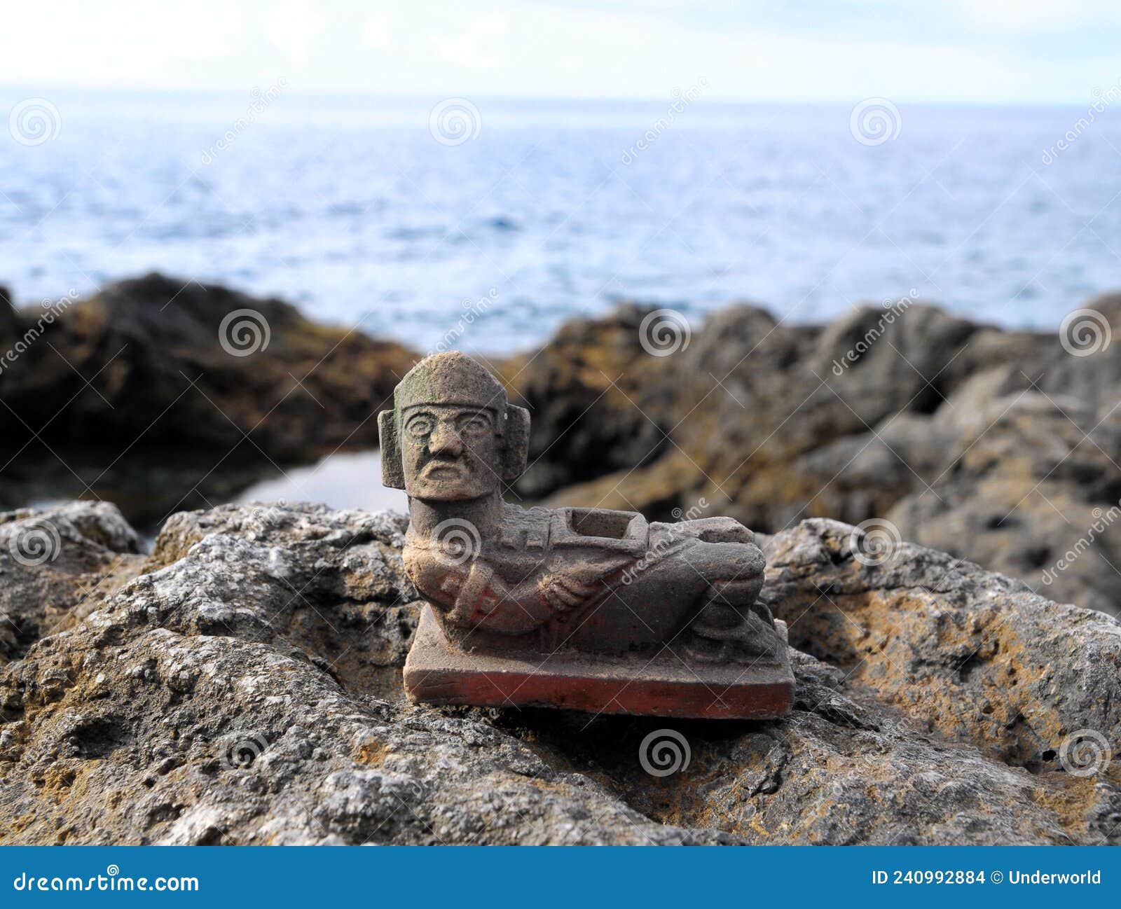 Maya Statue stock photo. Image of inca, history, mexican 240992884