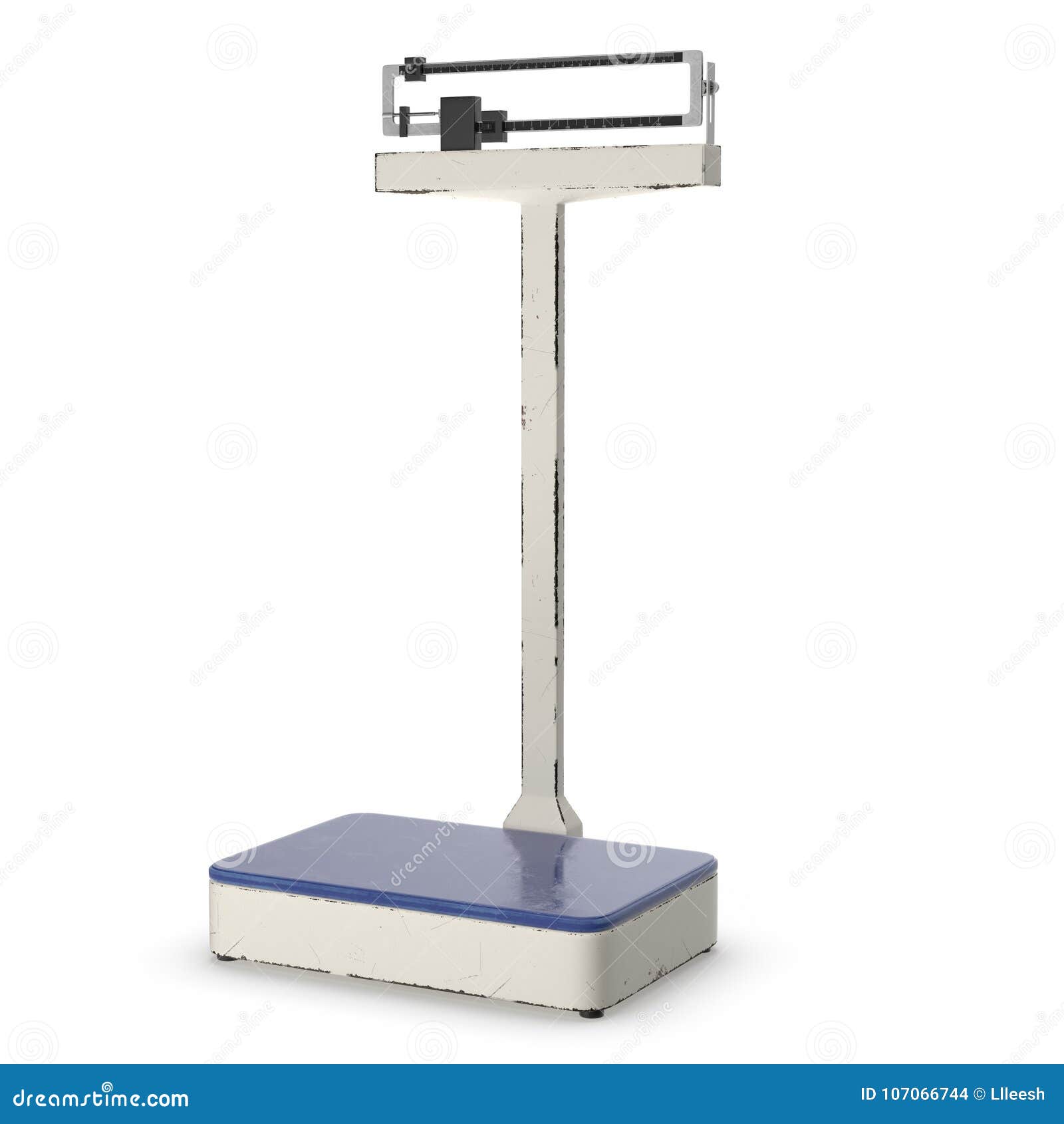 Ancient Mechanical Medical Floor Scales for Human Weighing Stock  Illustration - Illustration of physician, balance: 107066744