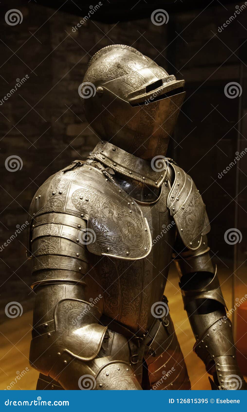 Ancient Medieval Defense Armor Stock Image - Image of aggression, guard ...