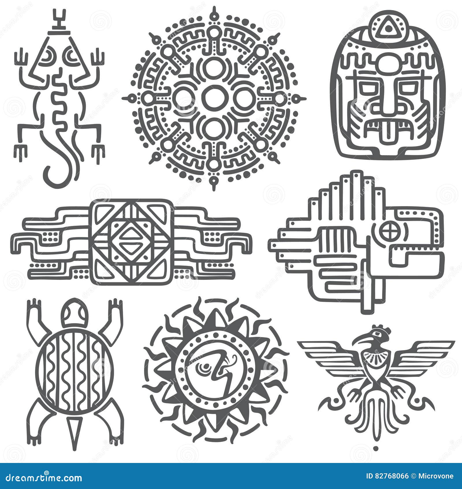 The Mayan Symbols