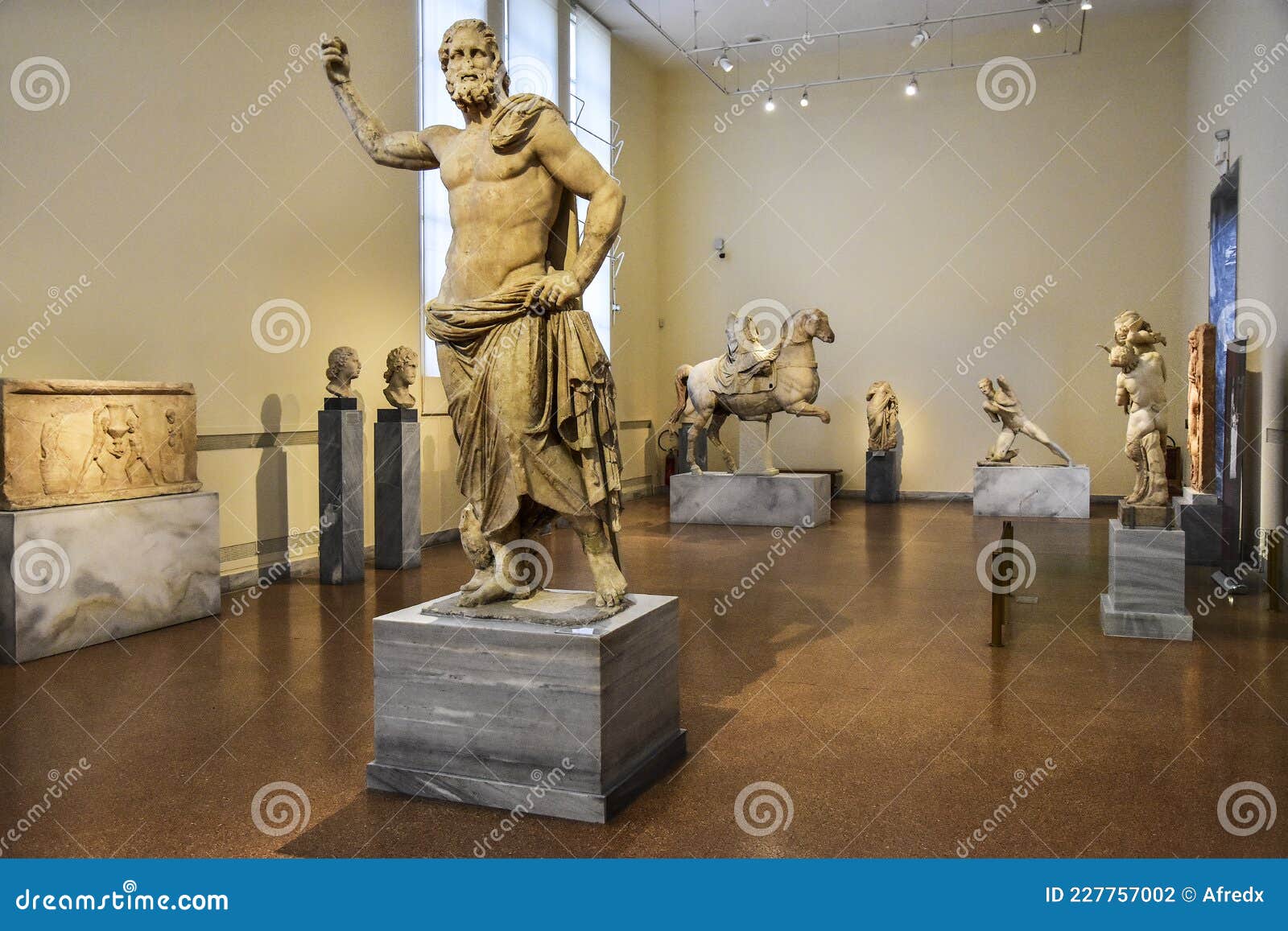 Ancient Museum in Athens, Greece Editorial Photography Image of