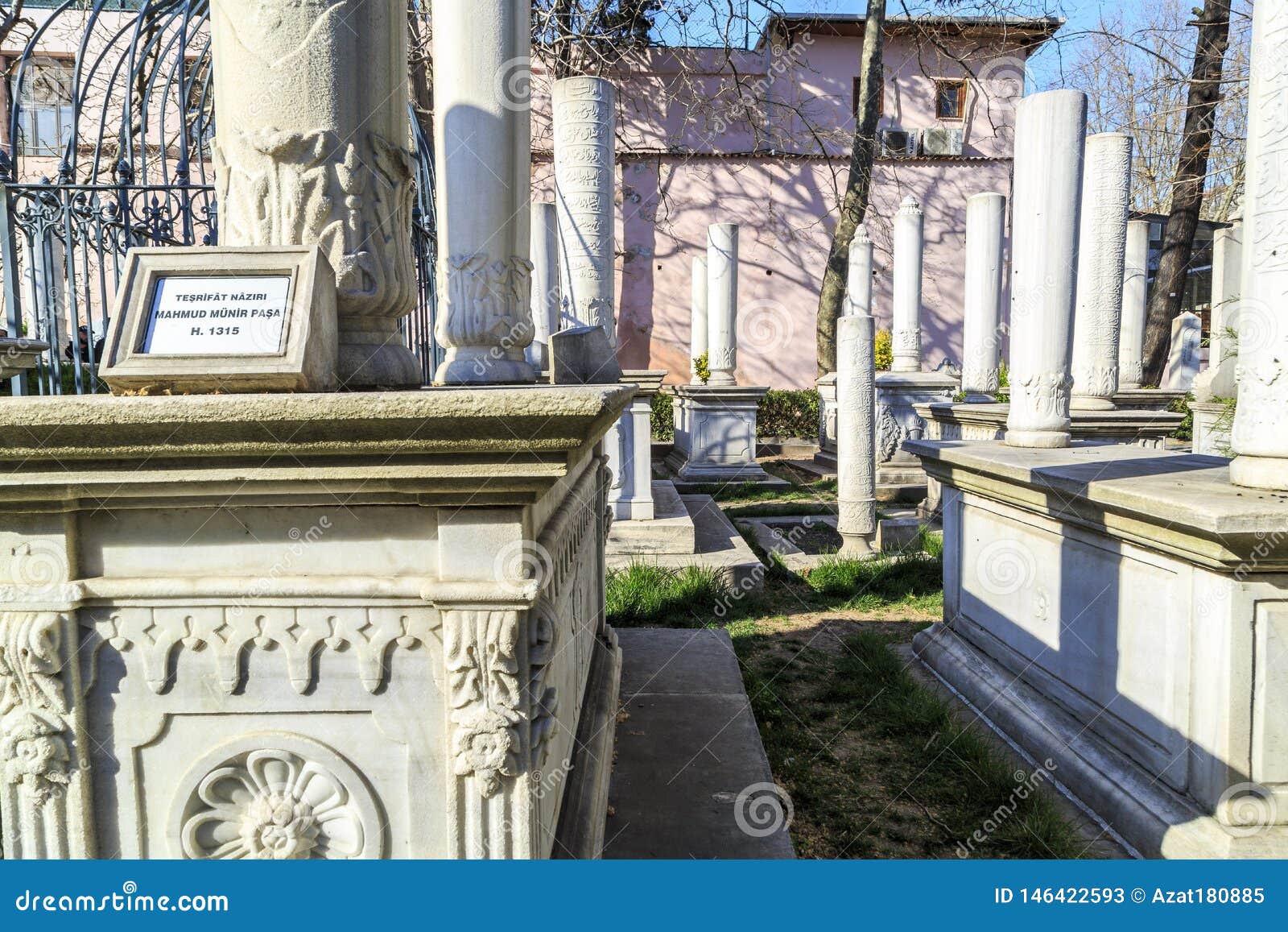 Ancient Muslim Tombs of Istanbul Editorial Stock Photo Image of ottoman, history 146422593