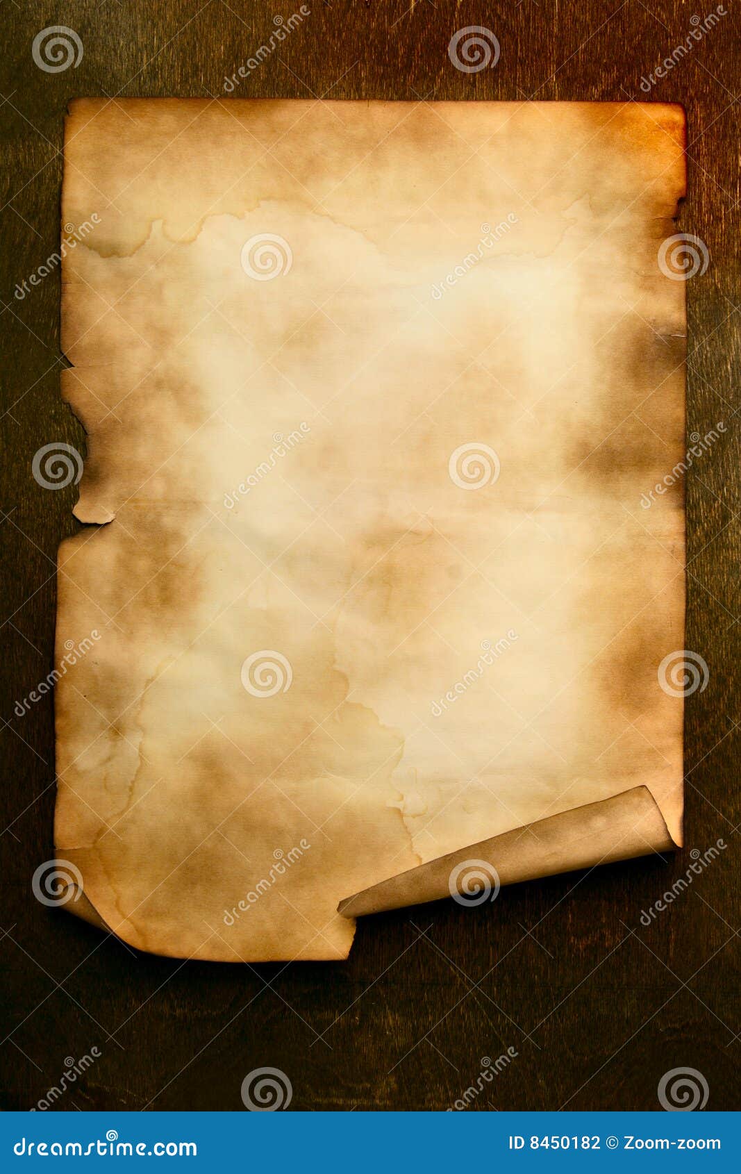 Ancient paper stock photo. Image of antique, decorative 8450182