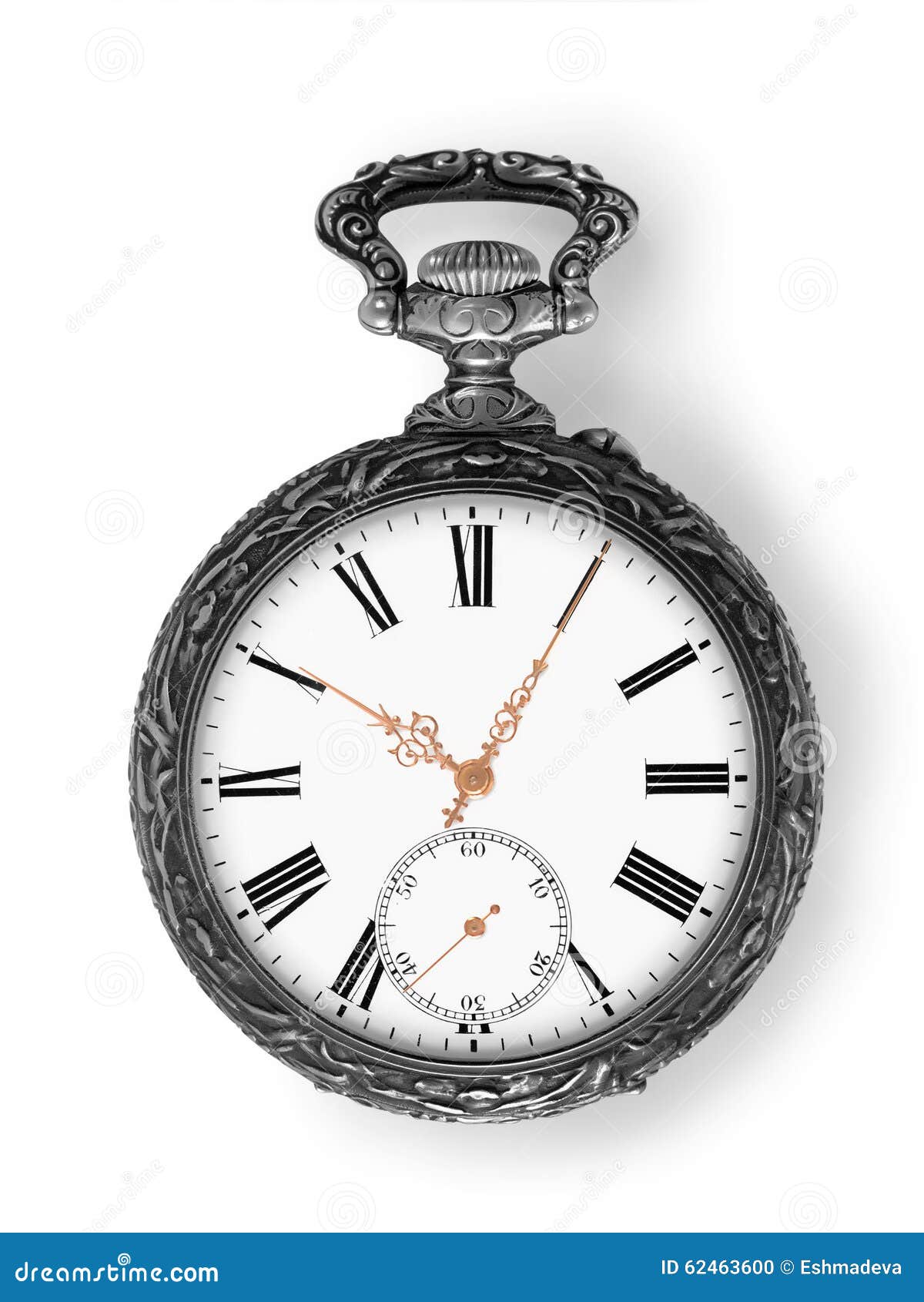 Ancient pocket watch stock photo. Image of second, hour 62463600