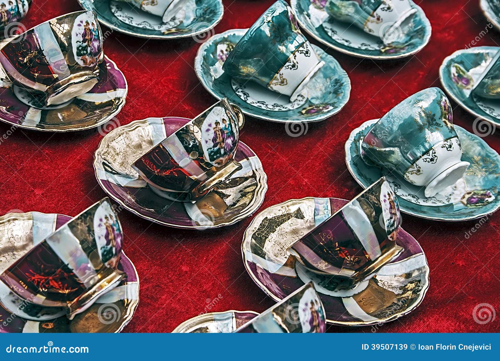 Ancient pottery 8 stock image. Image of cyan, middle 39507139