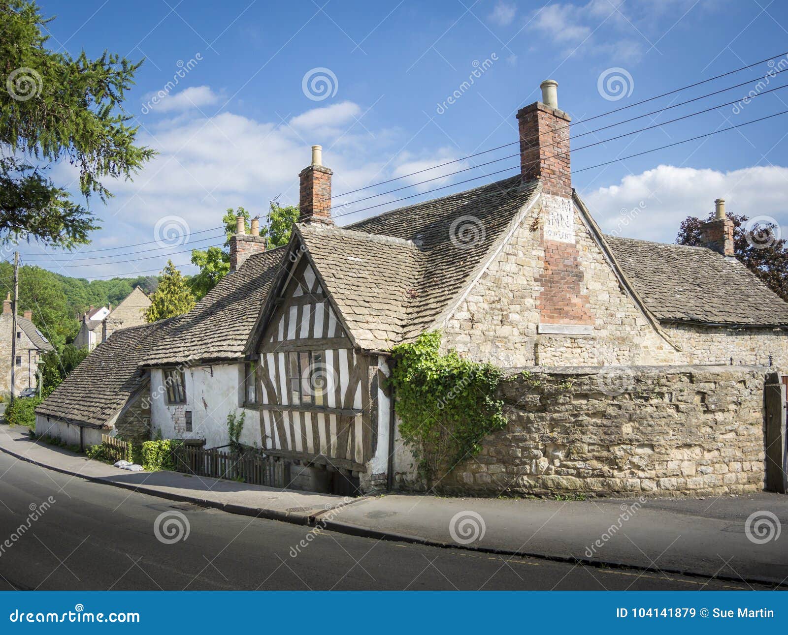 ram inn, wotton-under-edge, gloucestershire, uk