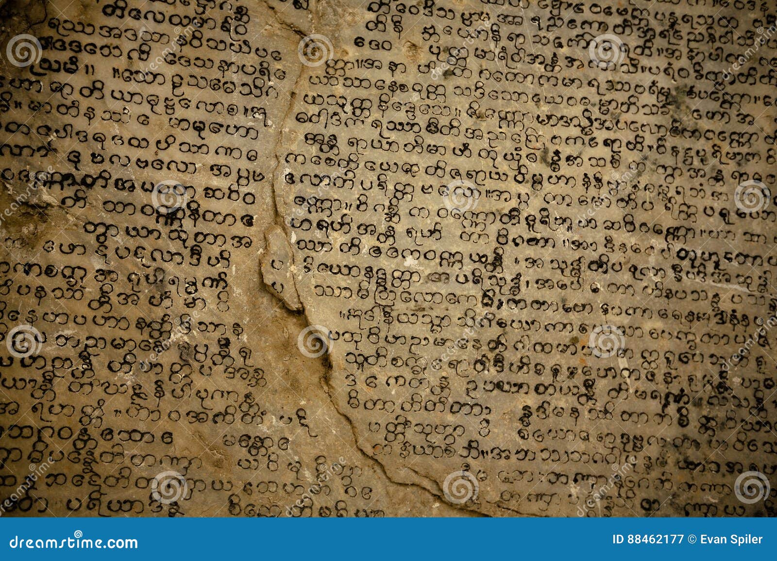 Ancient Religious Burmese Tablet Stock Photos Free & RoyaltyFree