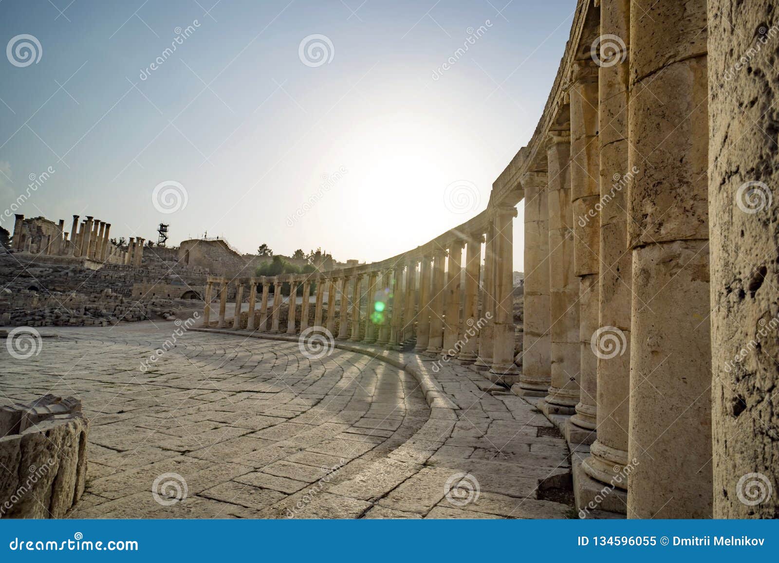 ancient roman city of gerasa,