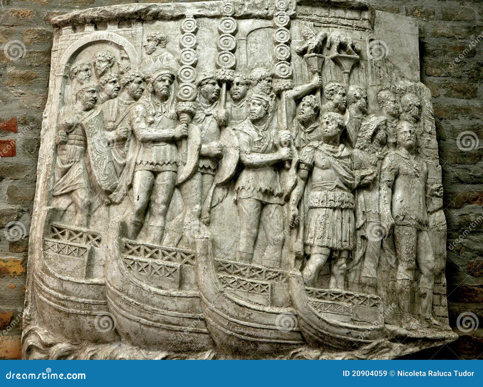 Ancient Roman Stone Carving Stock Image - Image: 20904059