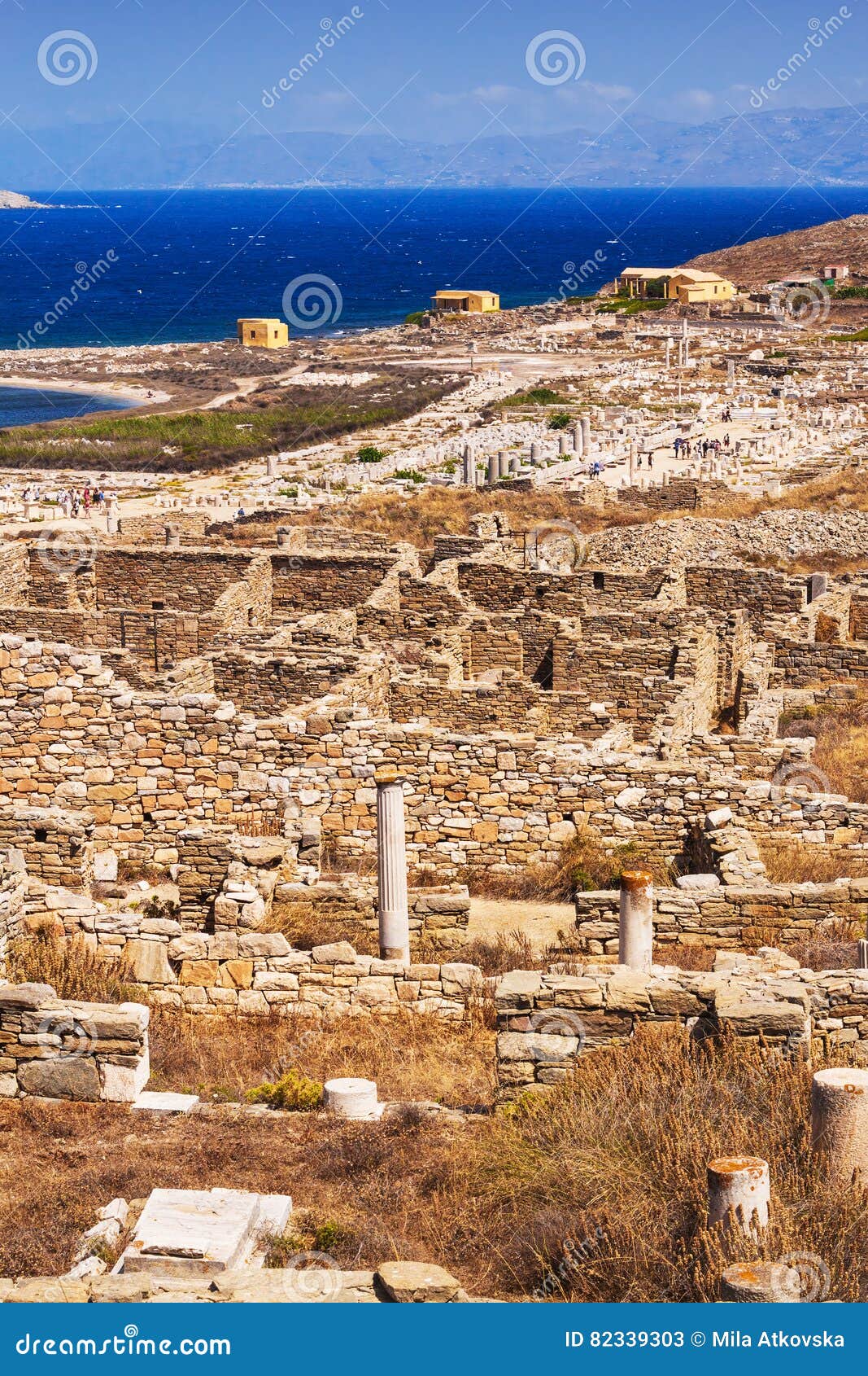 Ancient Ruins on the Island of Delos - Culture