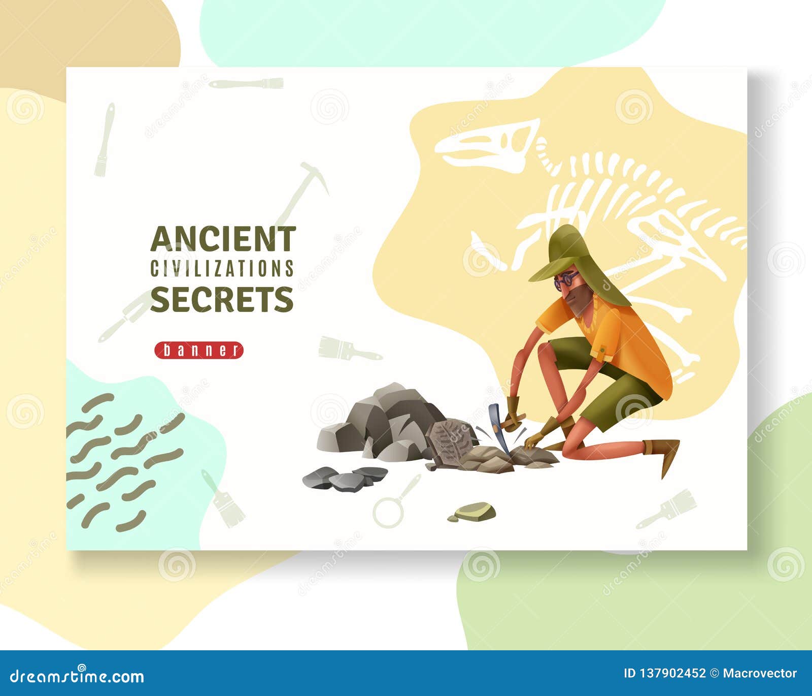 ancient secrets archeology banner