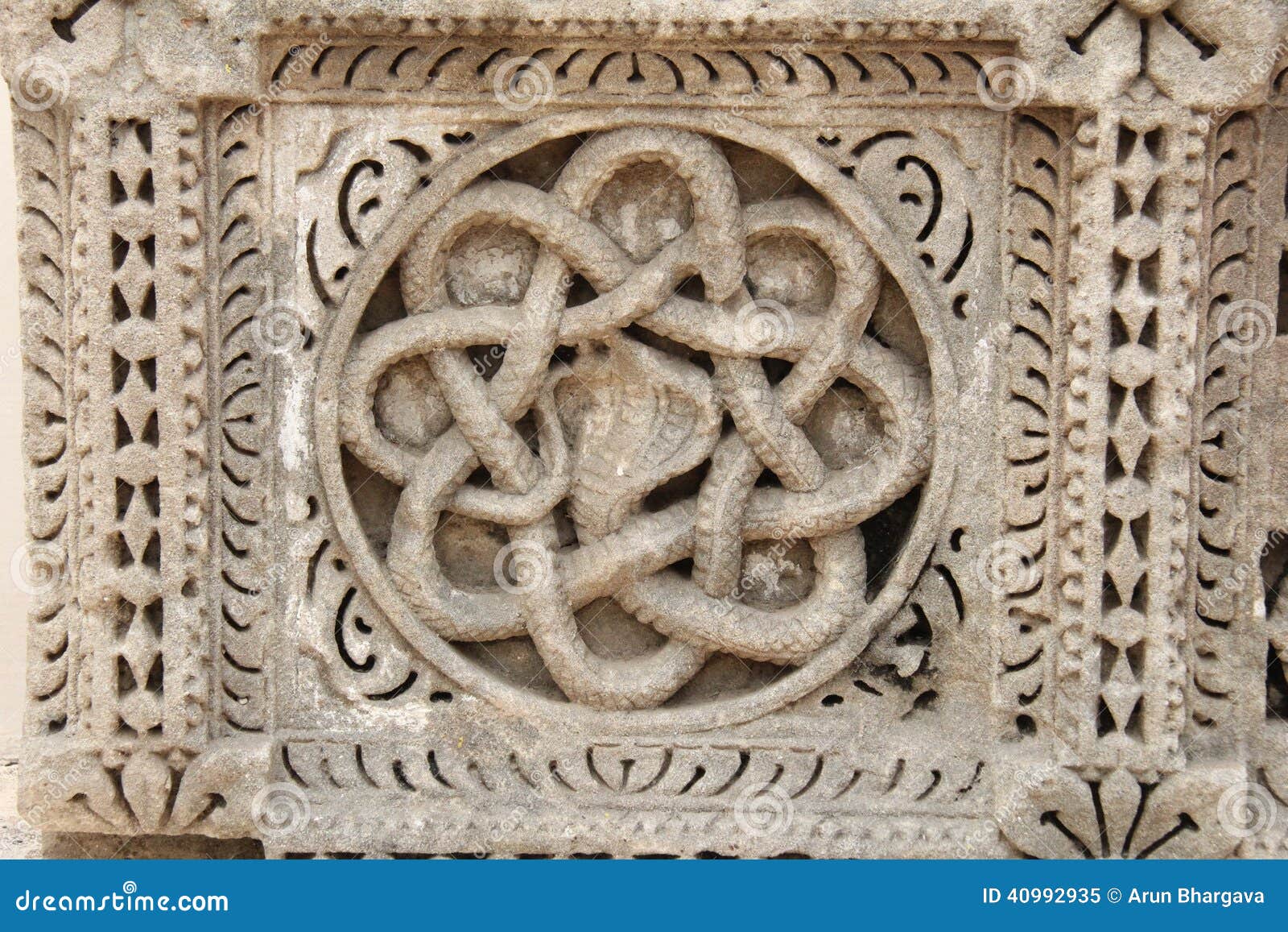 Ancient snake carving on stone stock image of asia Ancient snake carving on stone stock image of asia