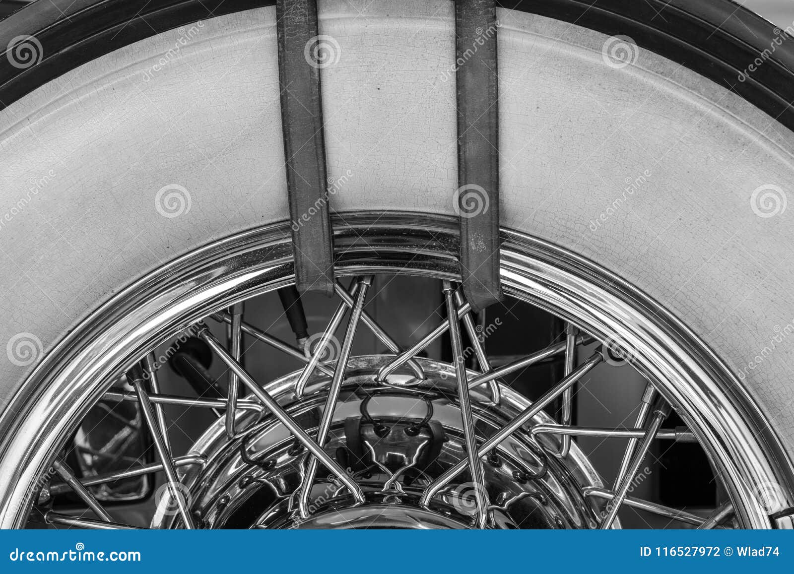 The Ancient Spare Wheel of an Old Car Stock Photo Image of silver