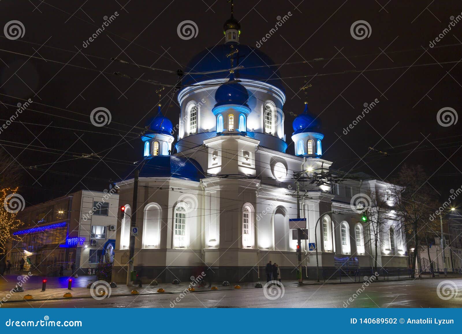 ancient st. michael`s cathedral. city zhytomyr. ukraine