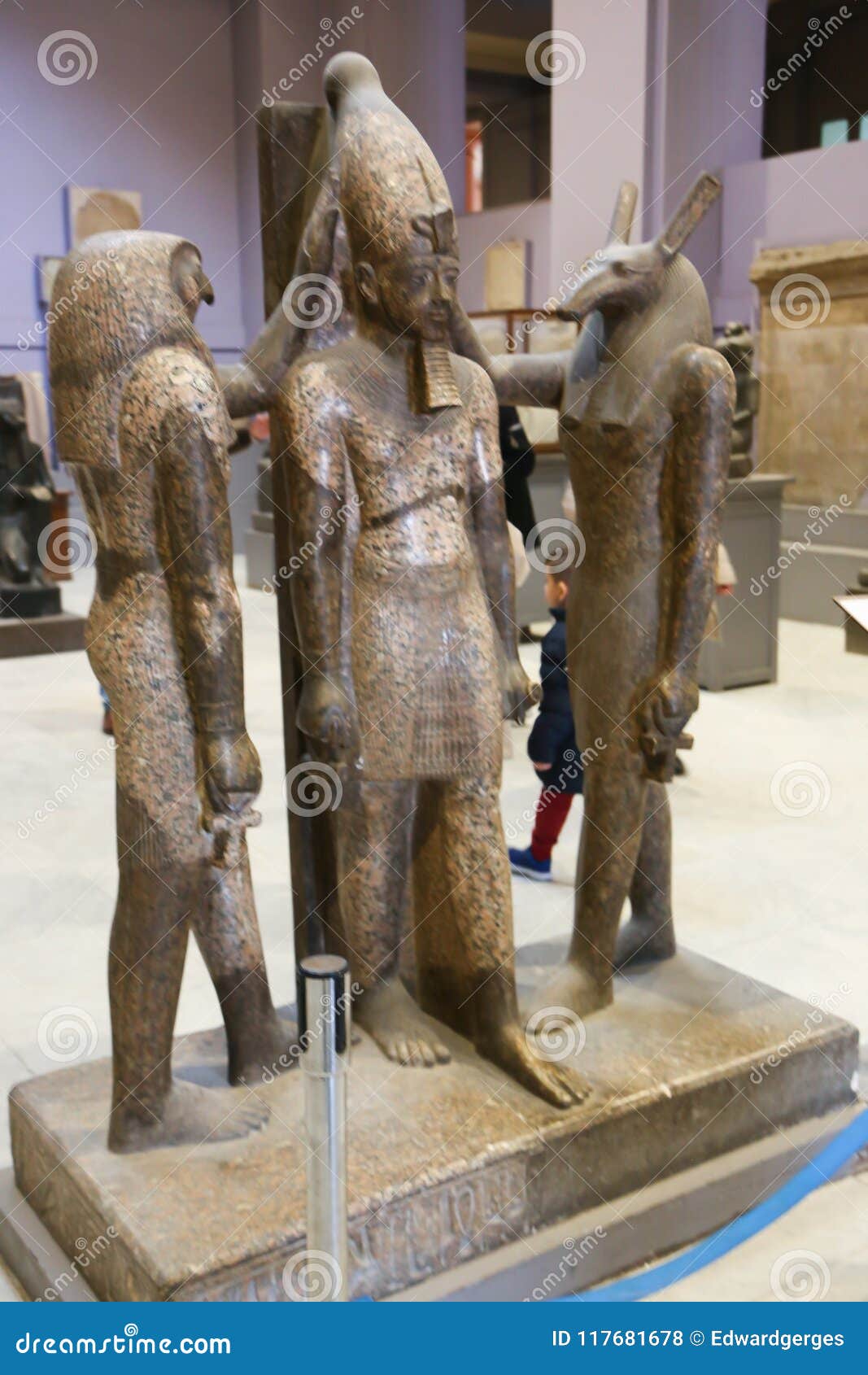 Ancient Statue Egyptian Museum Editorial Stock Photo Image of
