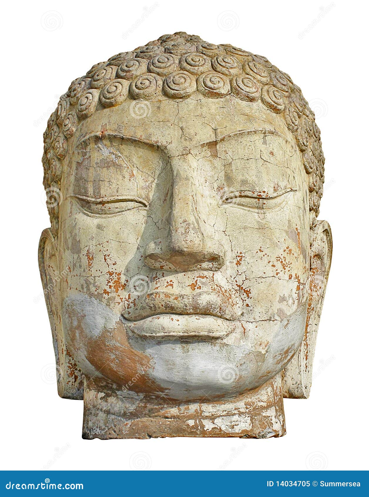 ancient stone head artifact