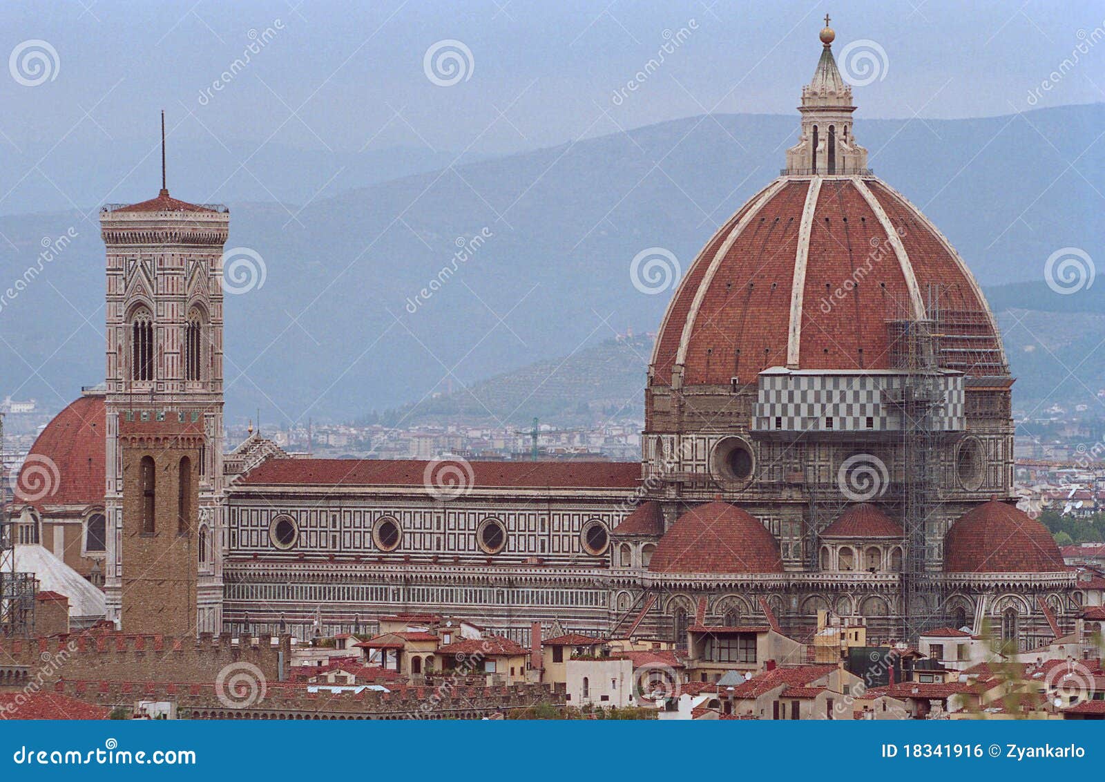 the ancient town firenze in italy