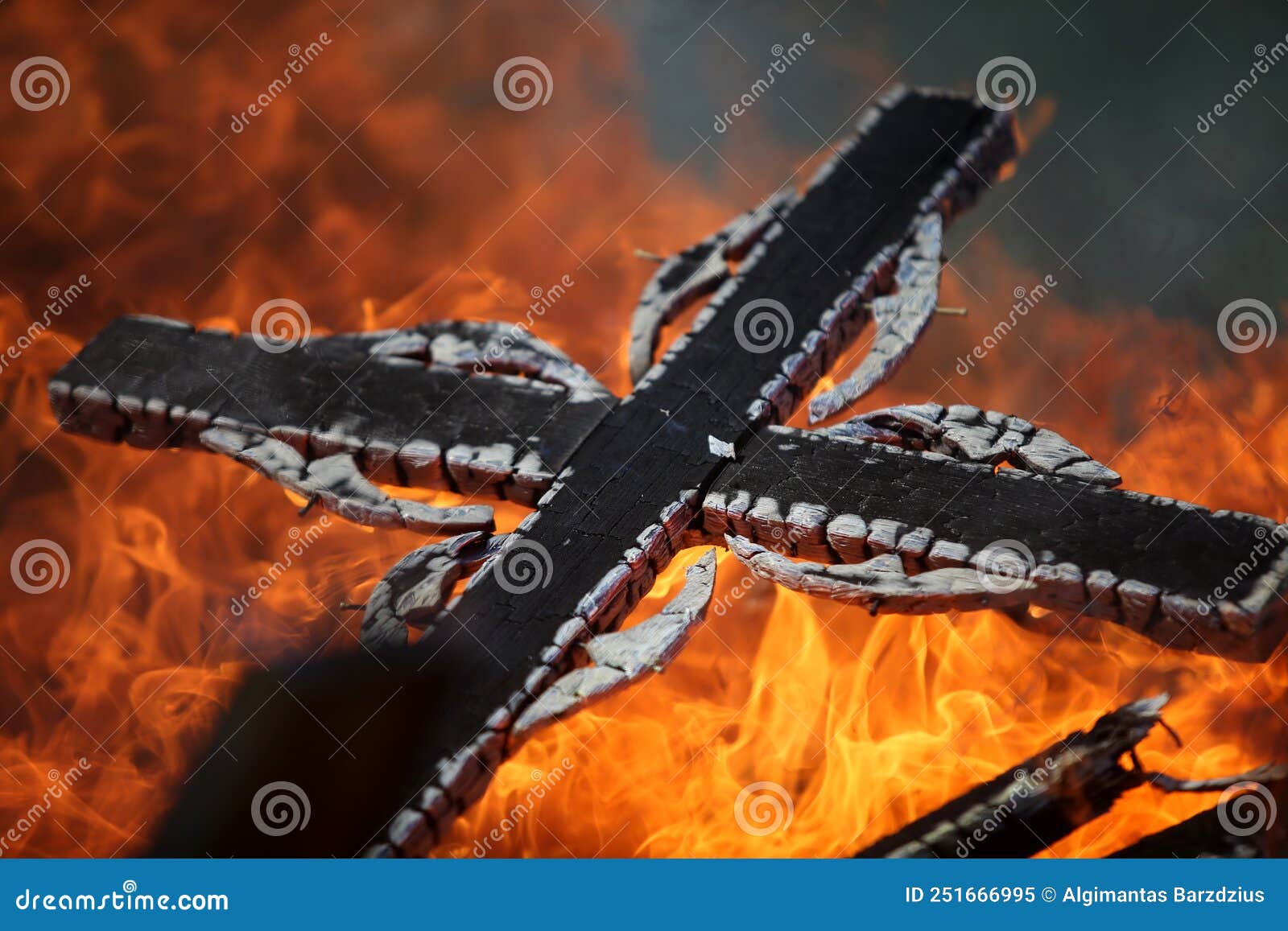 Ancient Traditions of Burning Bonfires in Cemeteries, when Old Crosses ...