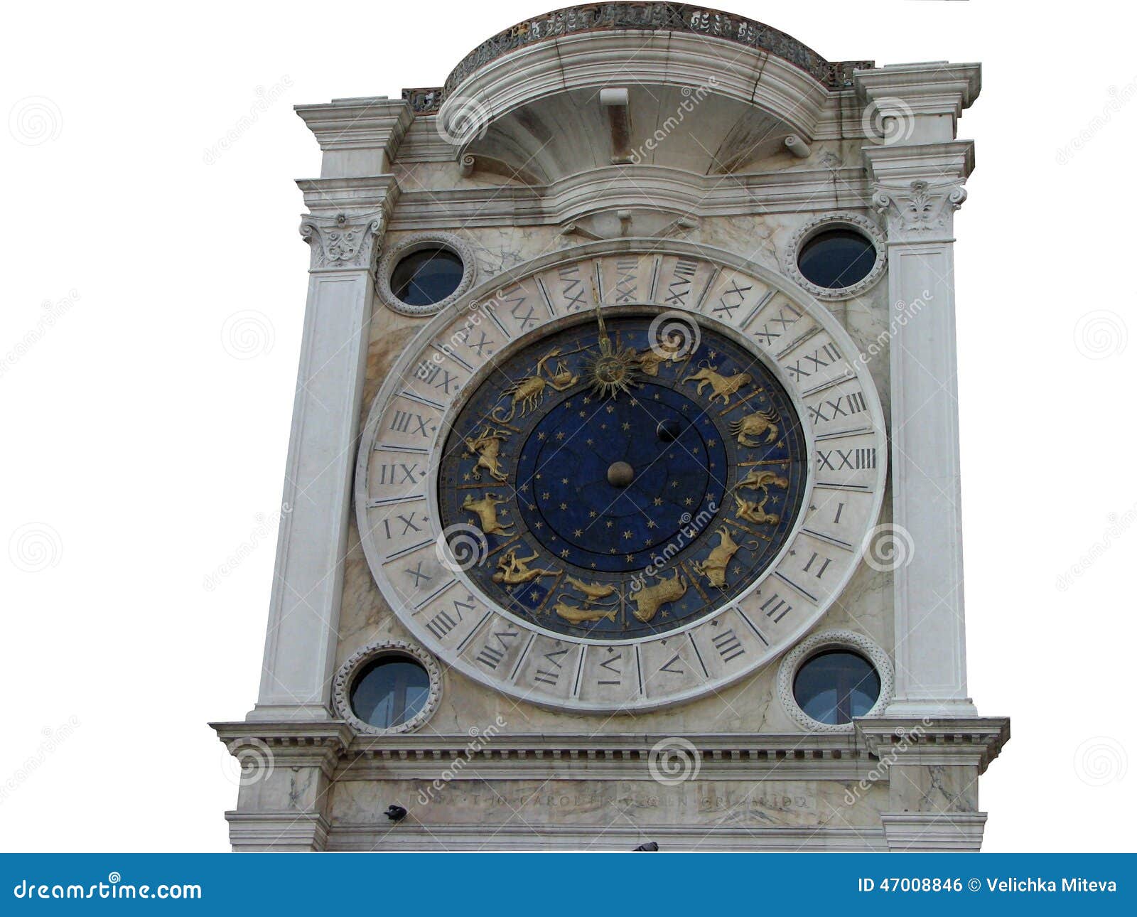 CLOCK TOWER ON LAS VEGAS STRIP, LAS VEGAS, NEVEDA RoyaltyFree