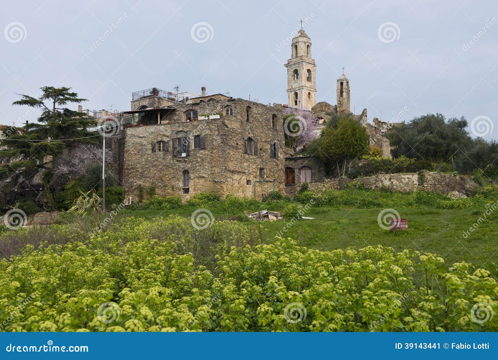 the ancient village of bussana vecchia