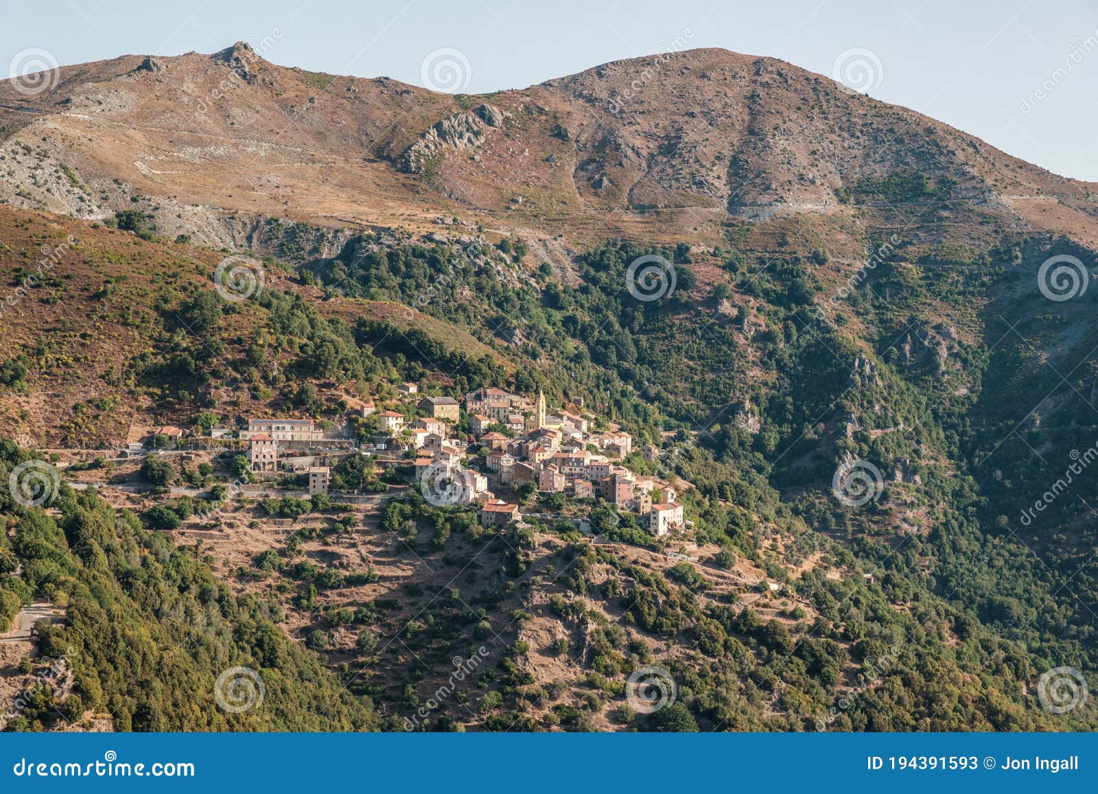 village of lento in corsica