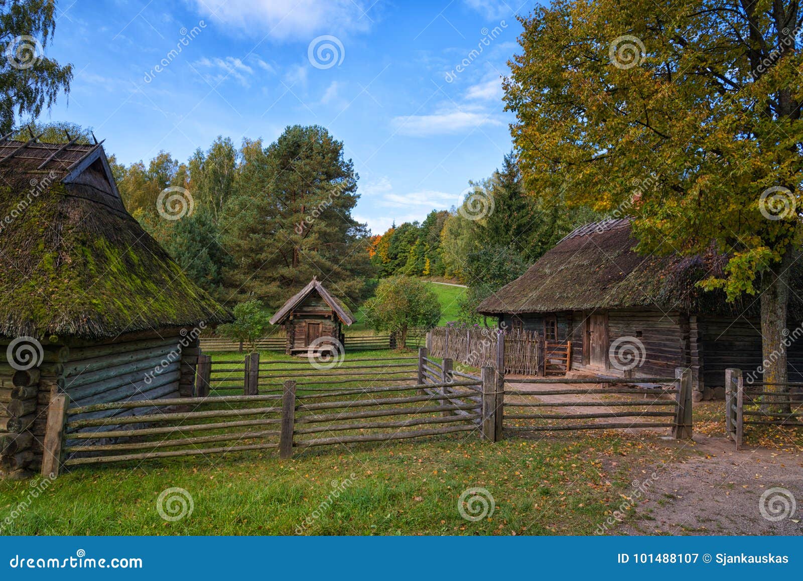 ancient village rumsiskes lithuania