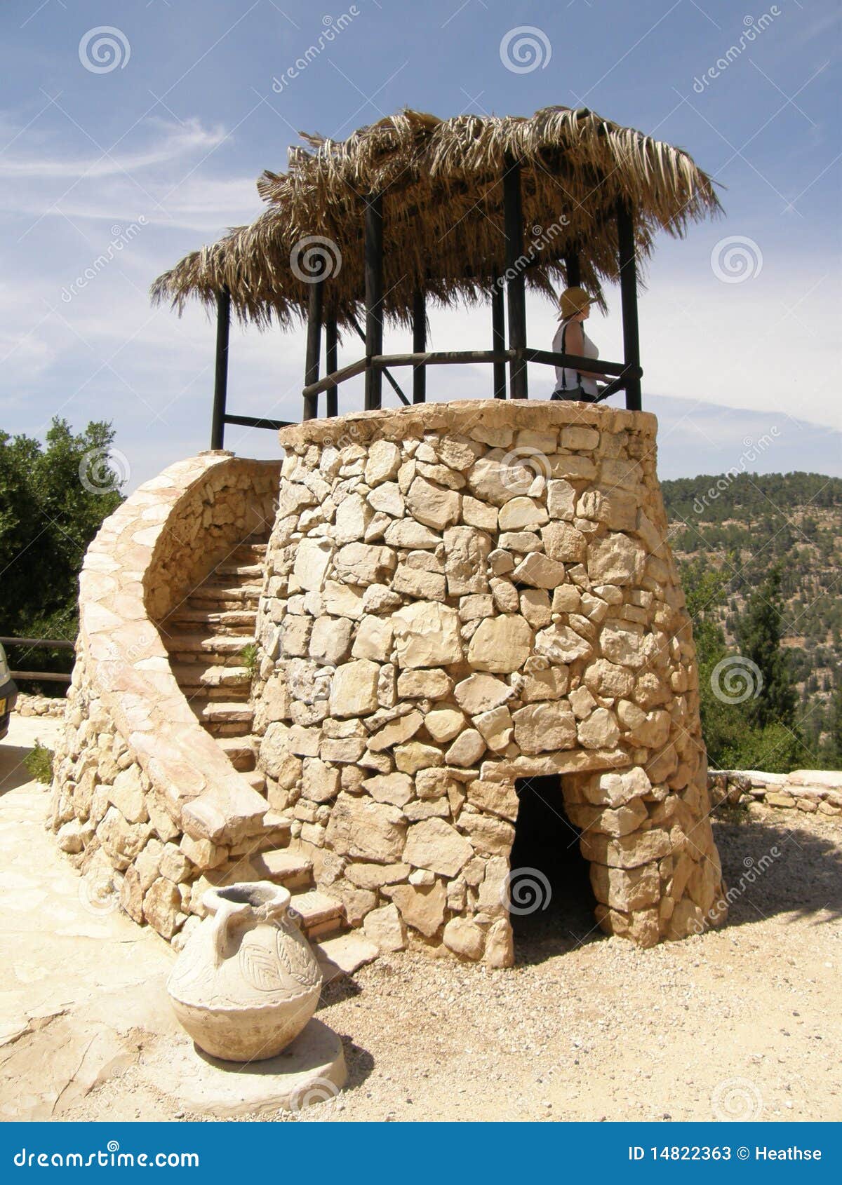 ancient watchtower near jerusalem
