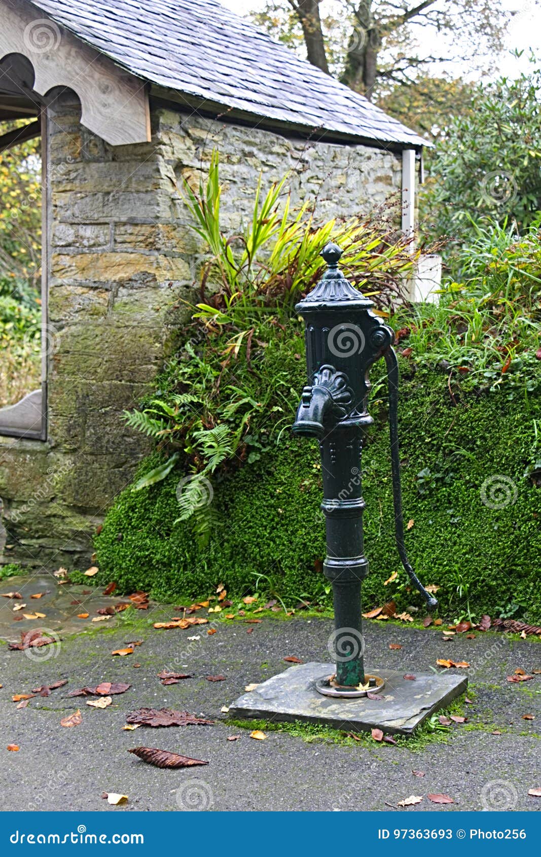 Ancient Water pump stock image. Image of pump, cornwall 97363693