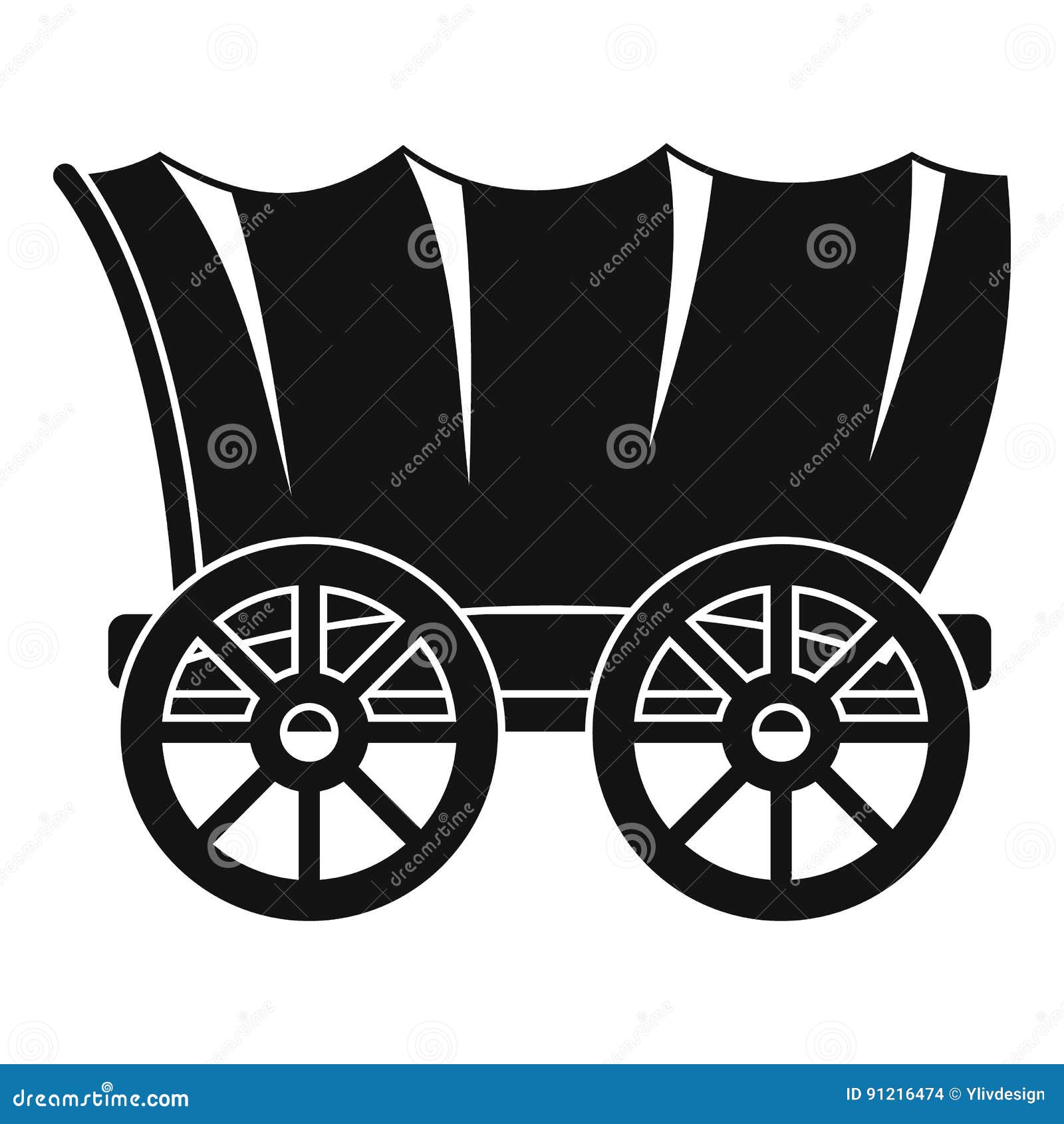 Western Wagon Clip Art