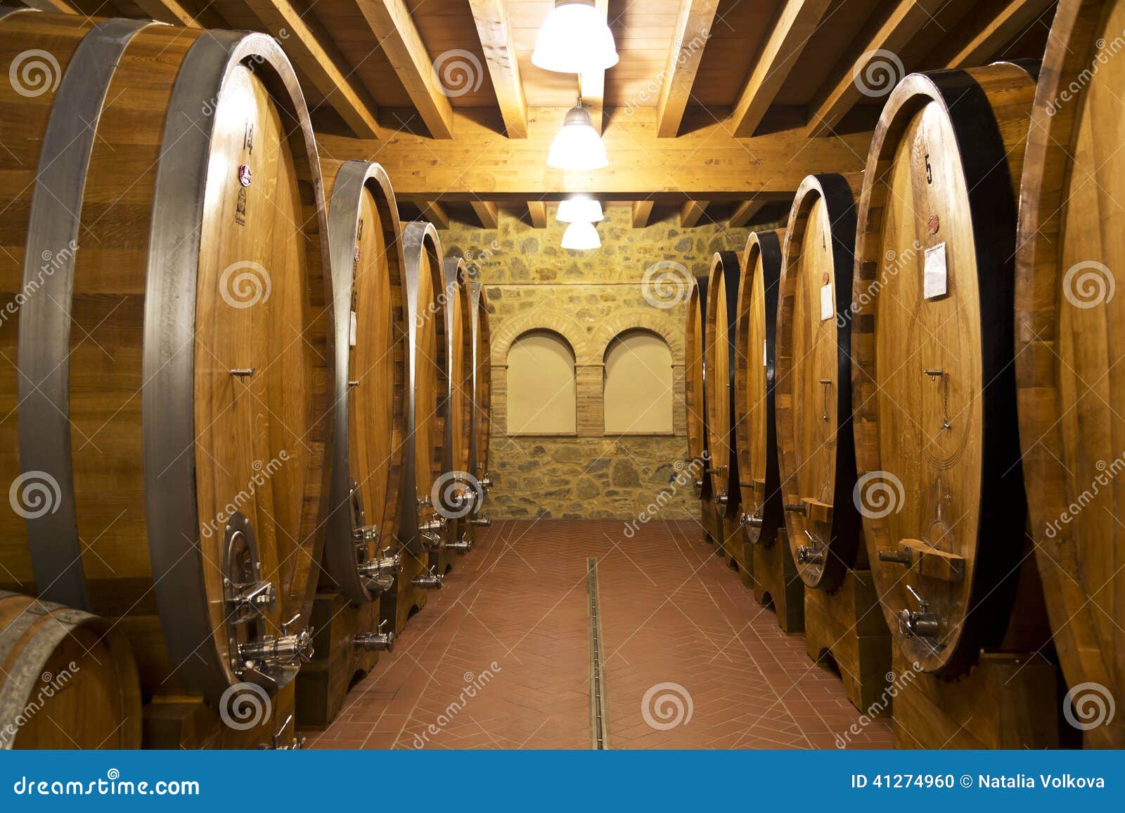The ancient wine cellar stock photo. Image of grape, wine 41274960
