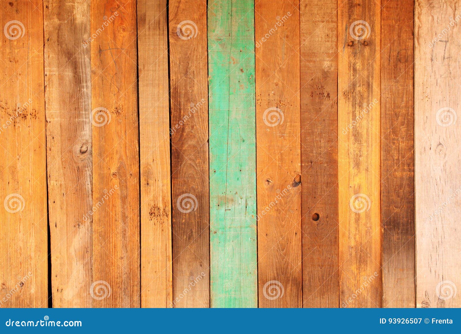 Ancient Wood with Cracked Paint of Green Color Stock Image Image of