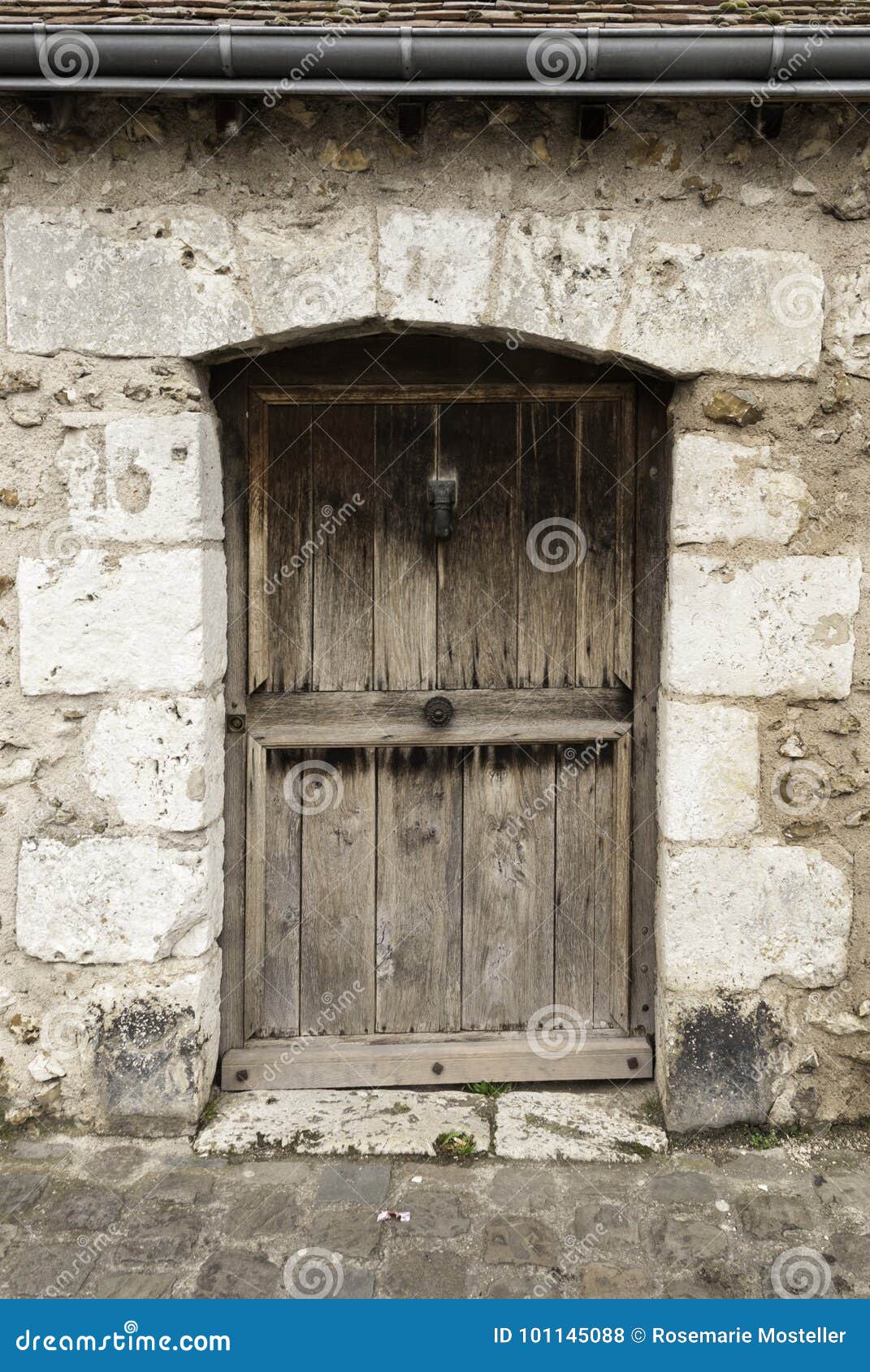 Ancient wooden doorway stock photo. Image of medieval - 101145088