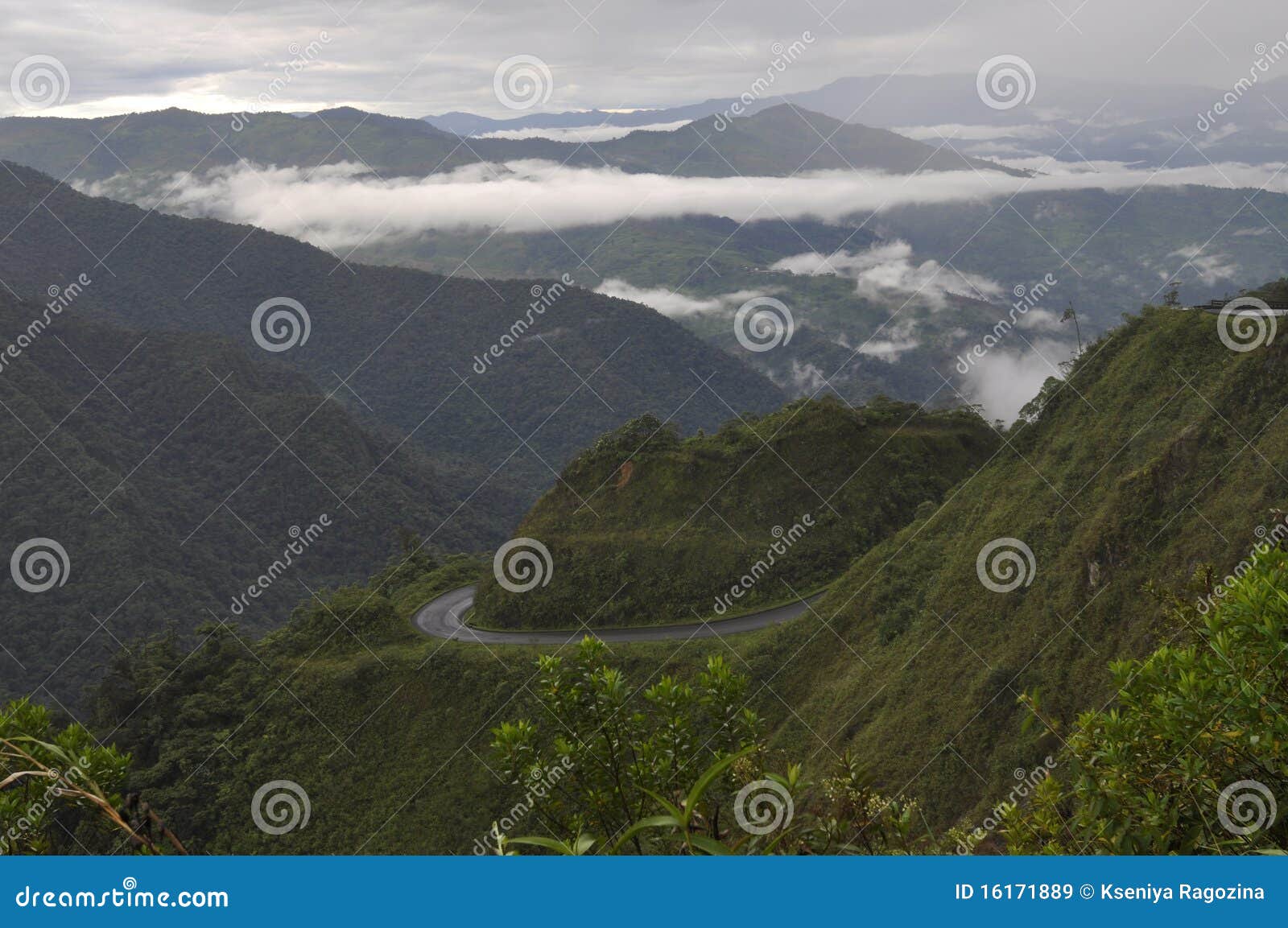 through the andes