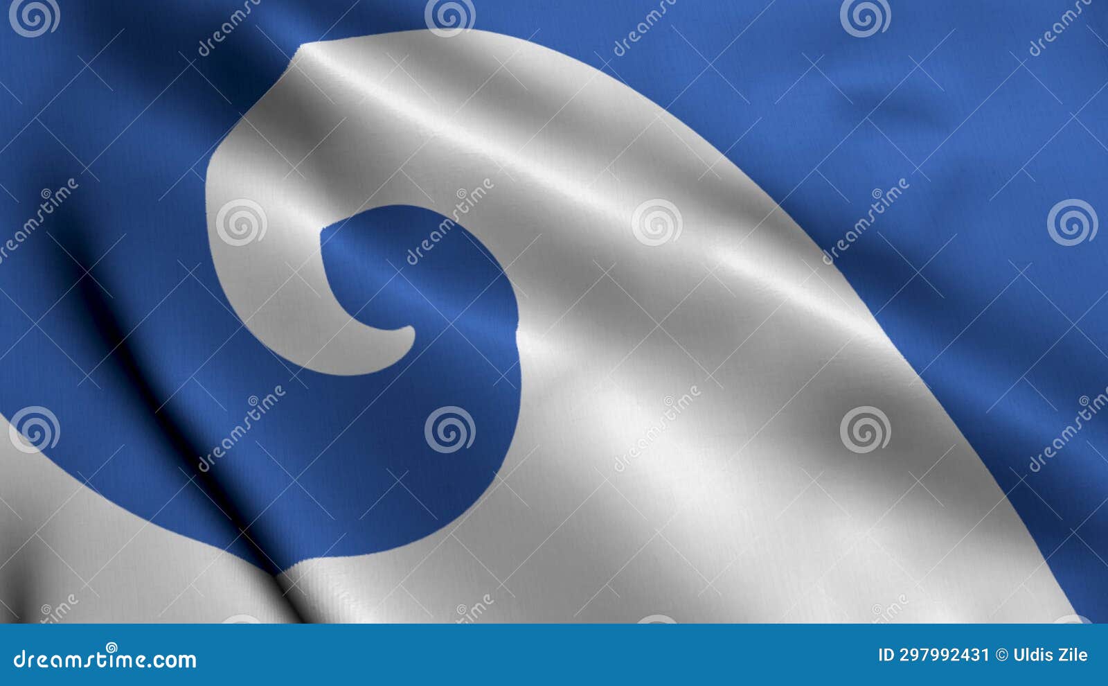 andoy municipality flag norway. waving fabric satin texture norwegian national flag of andoy 3d 