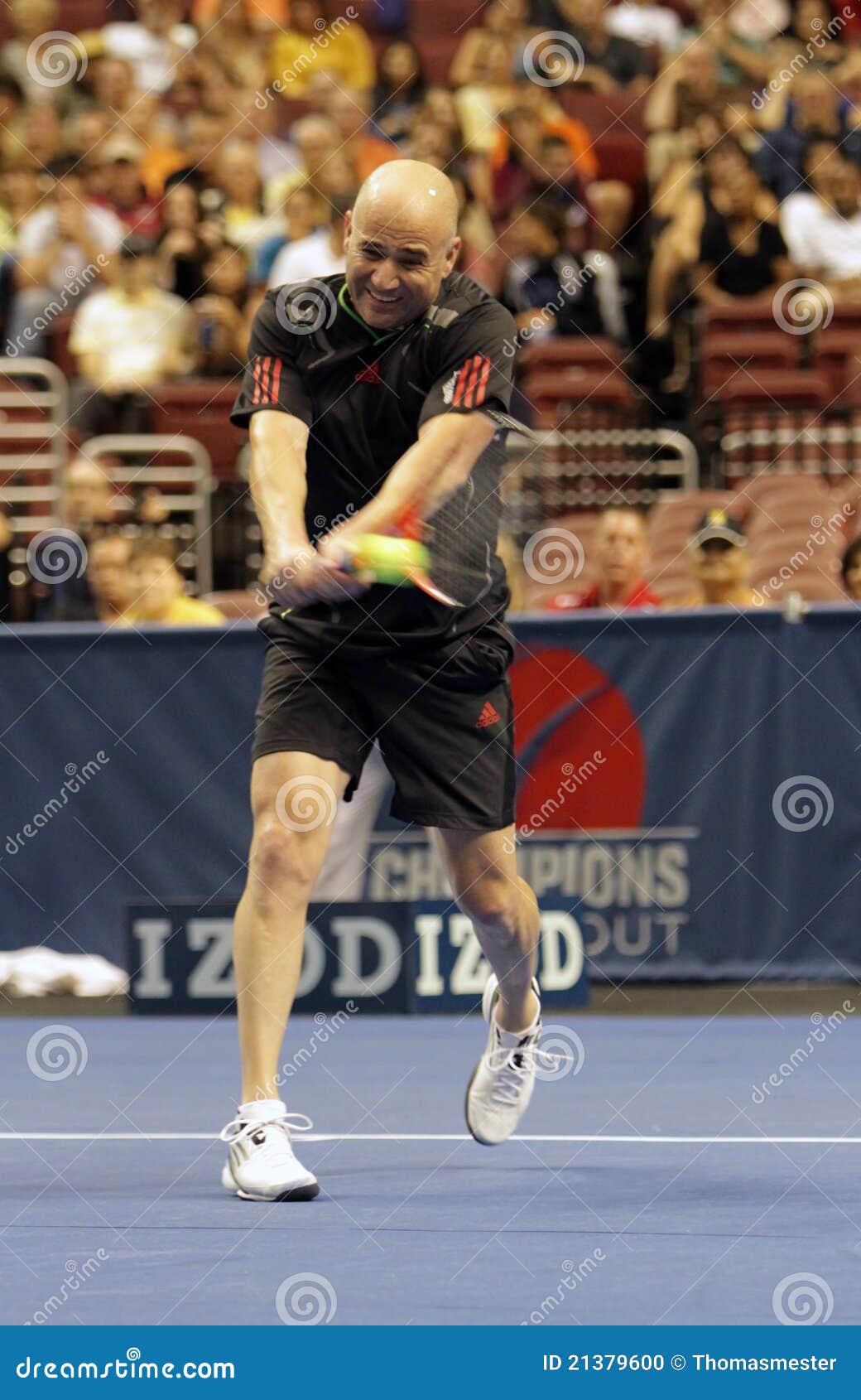 Andre Agassi - Tennis Legends on the Court 2011 Editorial Image - Image