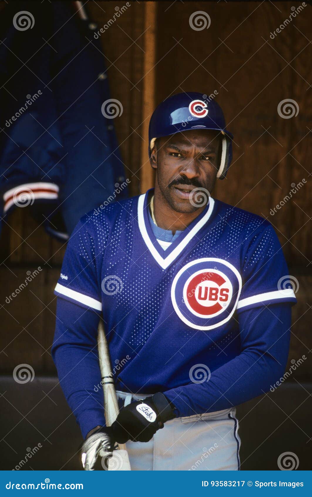 Andre Dawson of the Chicago Cubs. Editorial Photography - Image of