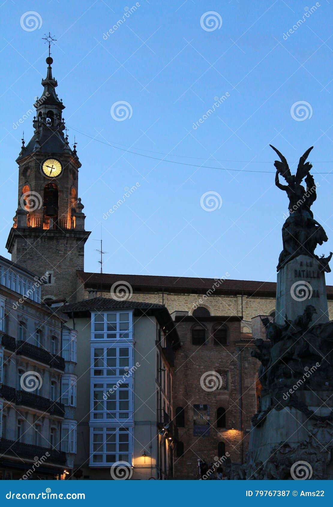 andre maria zuriaren plaza, vitoria-gasteiz basque country