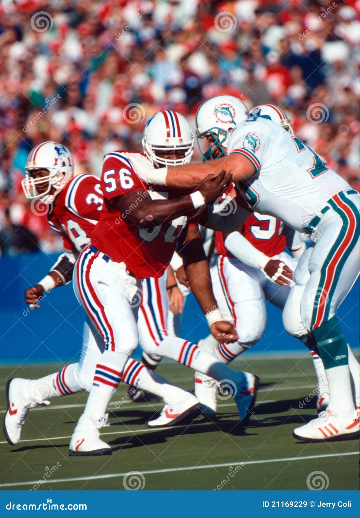Andre Tippett editorial stock image. Image of sports - 21169229