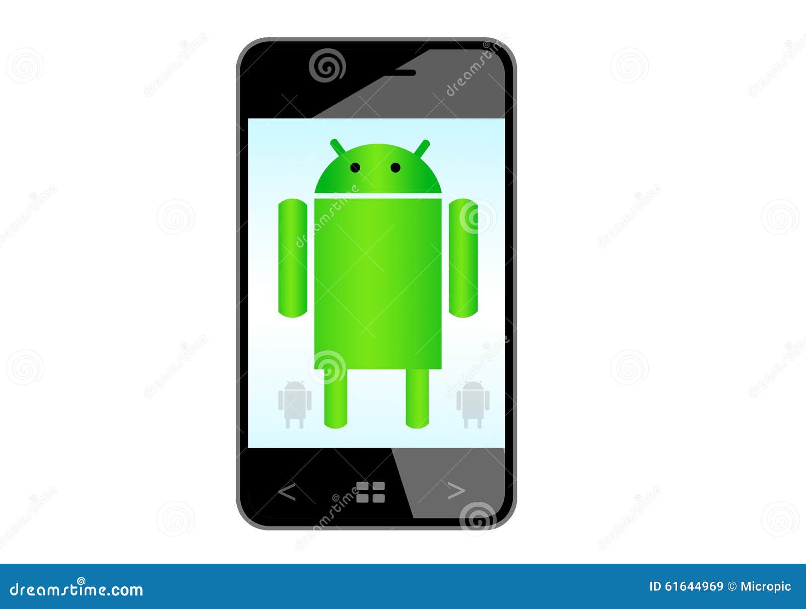 android mobile phone which have logo black 61644969