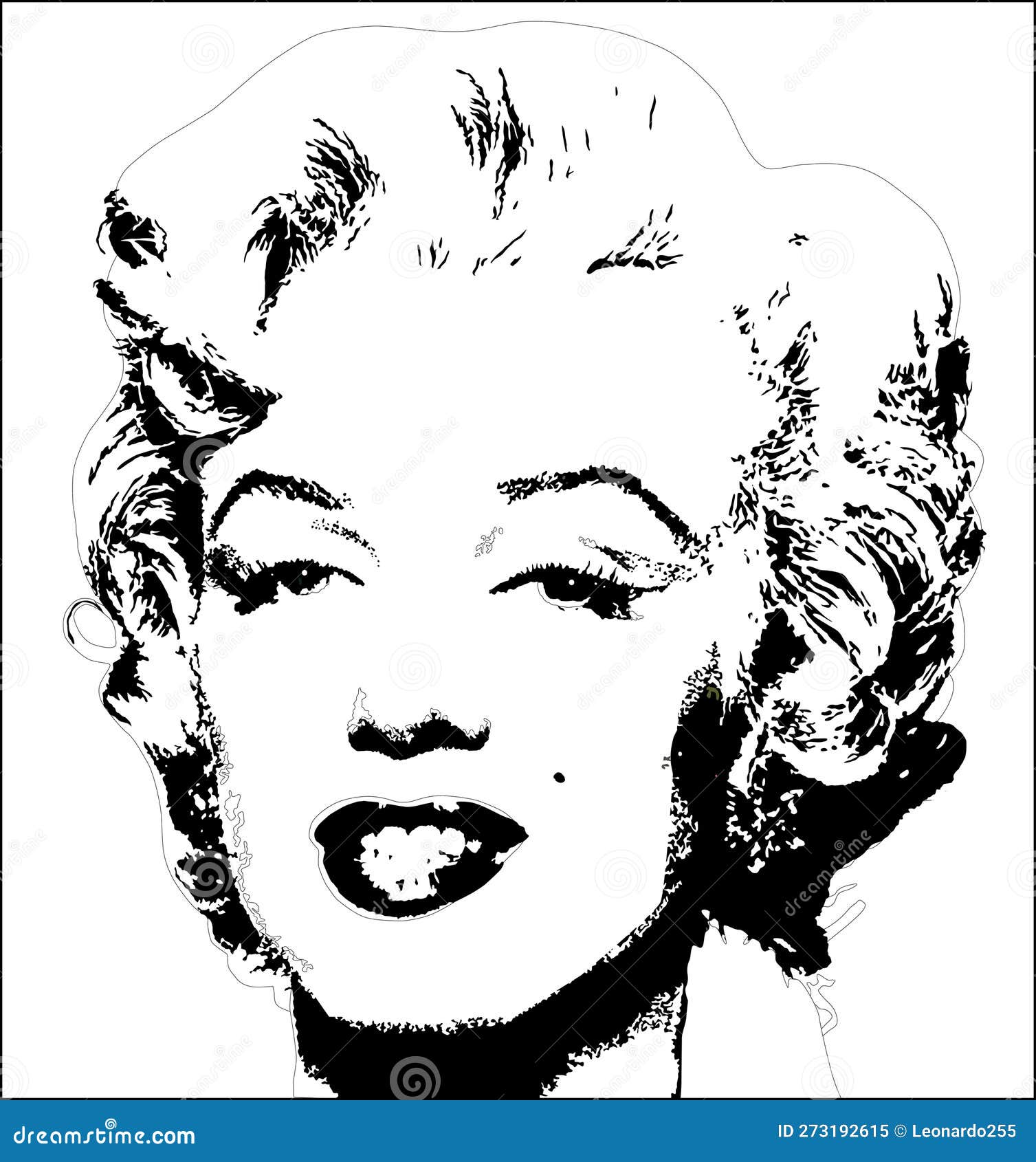 Andy Warhol Marilyn Vetor Eps 10 Imagem Editorial - Ilustração de estilo,  artwork: 273192615, image size:1507x1690