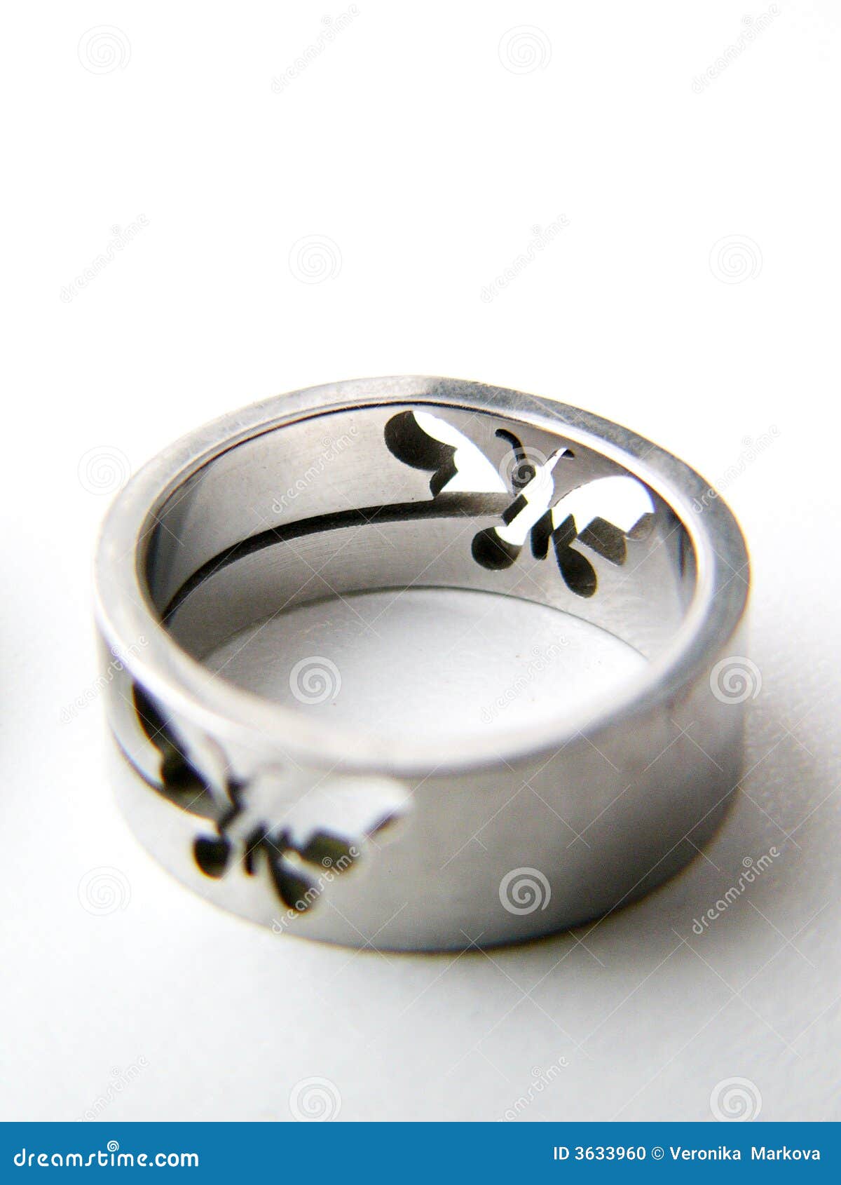 ANELLO ARGENTO STERLING 925 16 MM BELLA FASCIA FARFALLA DESIGN - Foto 4